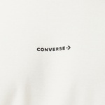 Converse Star Chevron Baskılı Oversize Fit  Erkek Krem T-Shirt