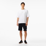 Converse Star Chevron Baskılı Oversize Fit Erkek Beyaz T-Shirt