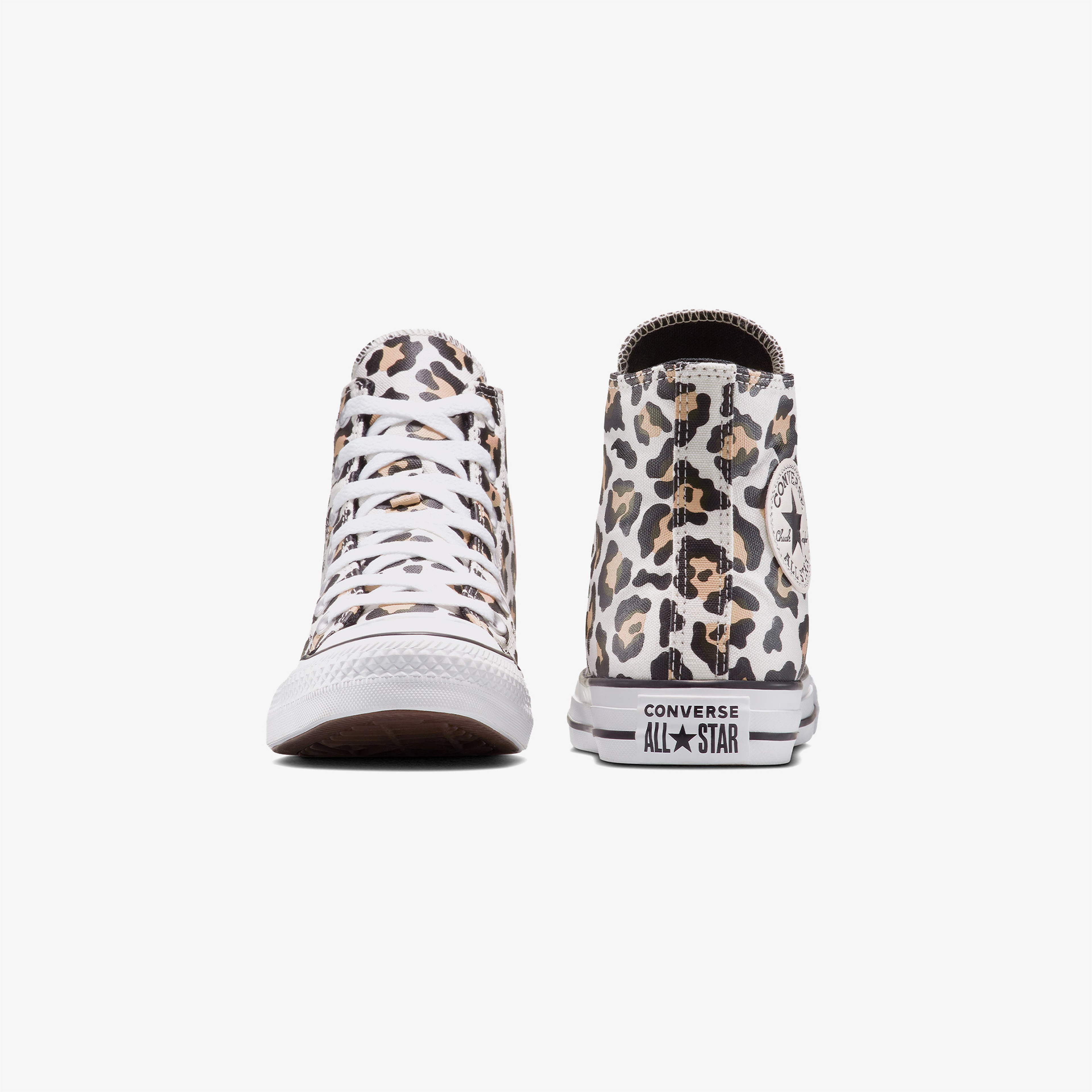 Converse Chuck Taylor All Star Leopard Kadın Siyah Sneaker