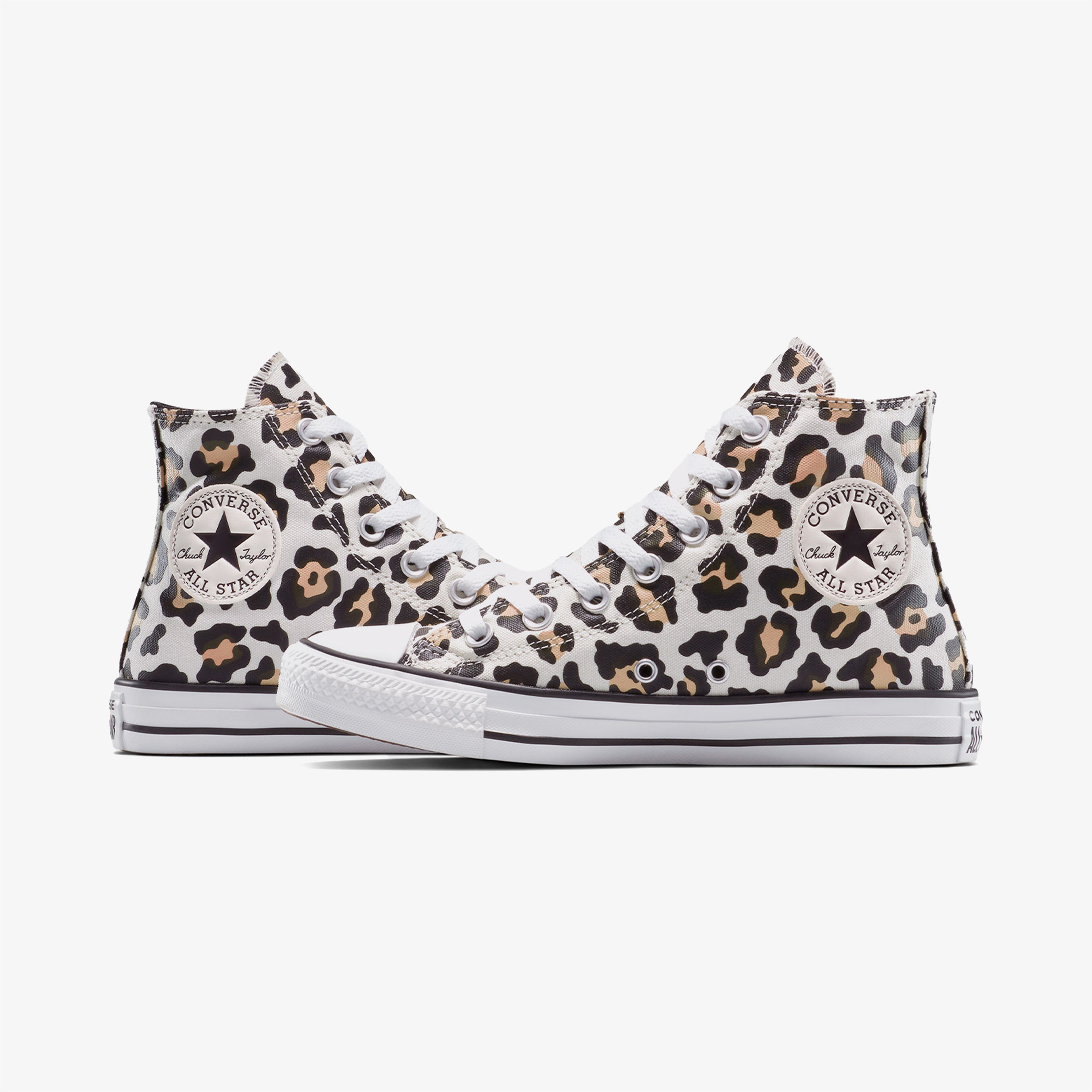 Converse Chuck Taylor All Star Leopard Kadın Siyah Sneaker