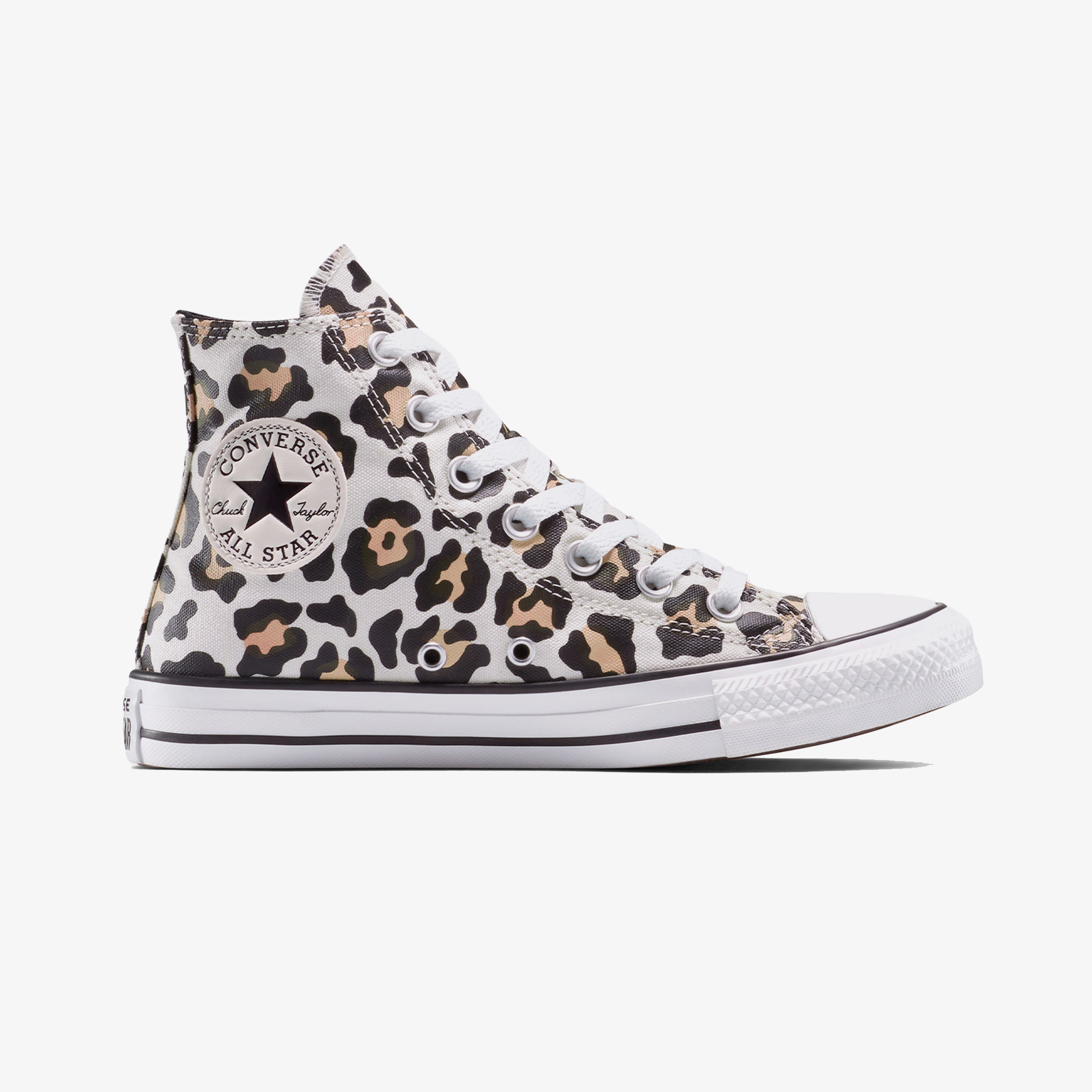 Converse Chuck Taylor All Star Leopard Kadın Siyah Sneaker