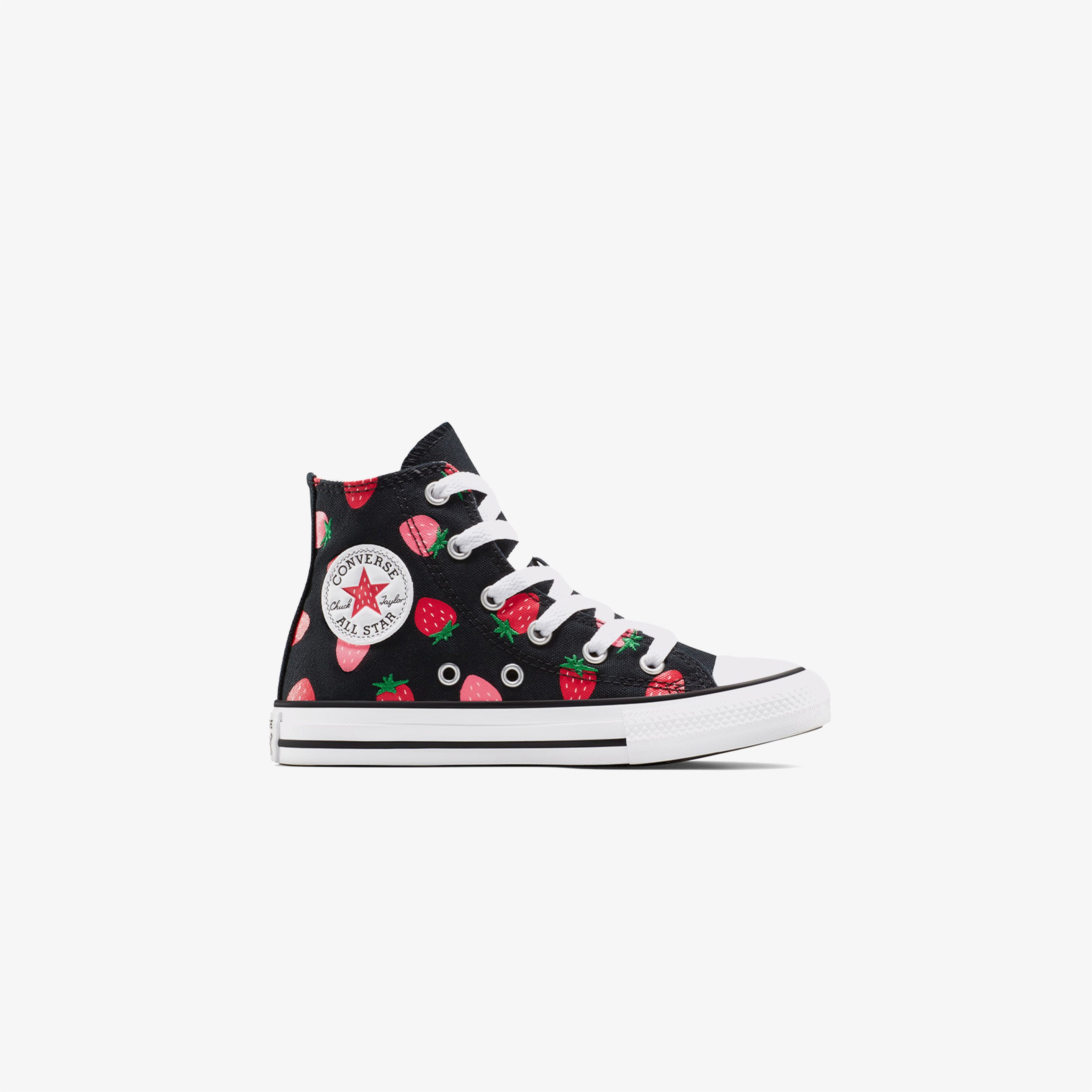 Converse Chuck Taylor All Star Strawberries Çocuk Siyah Sneaker