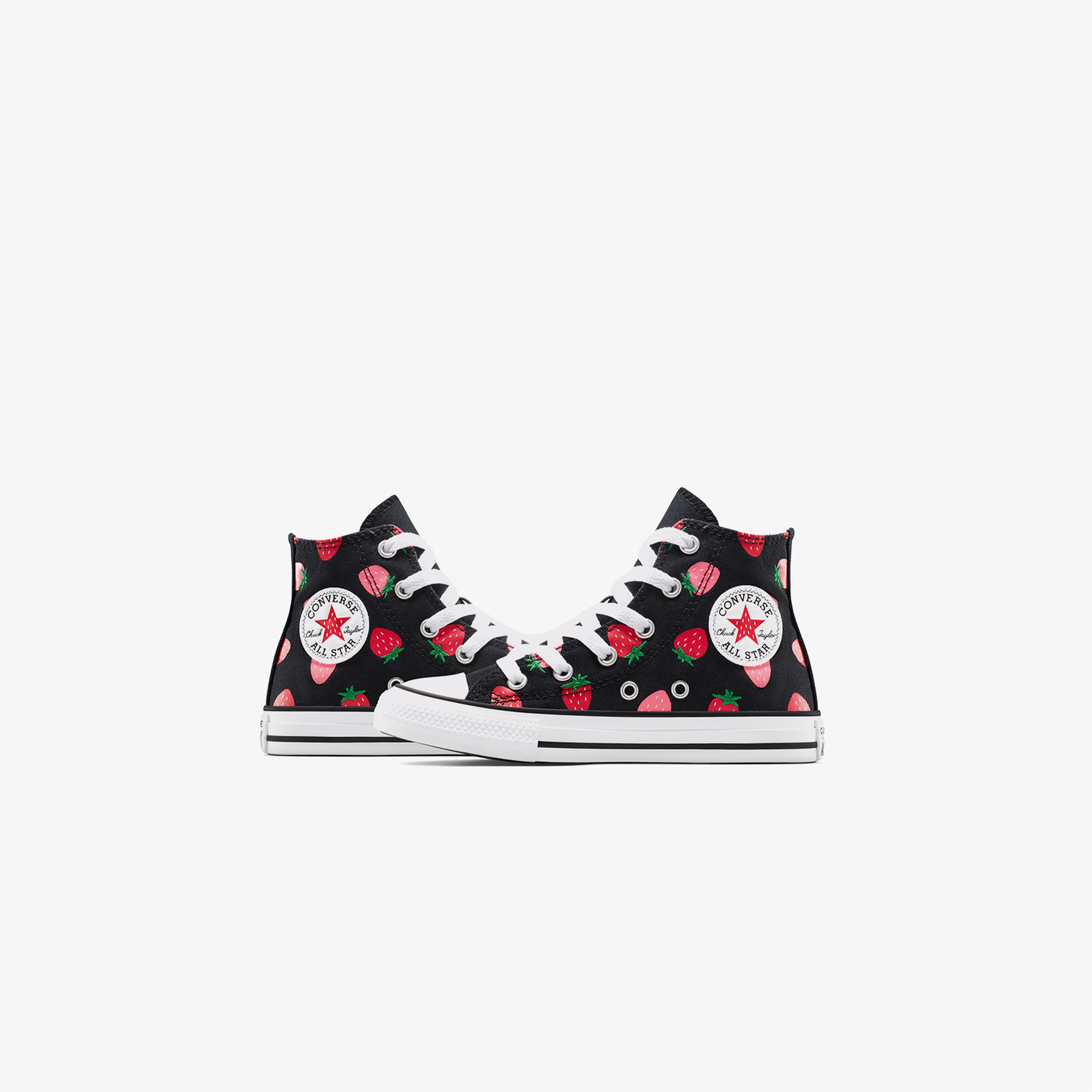 Converse Chuck Taylor All Star Strawberries Çocuk Siyah Sneaker
