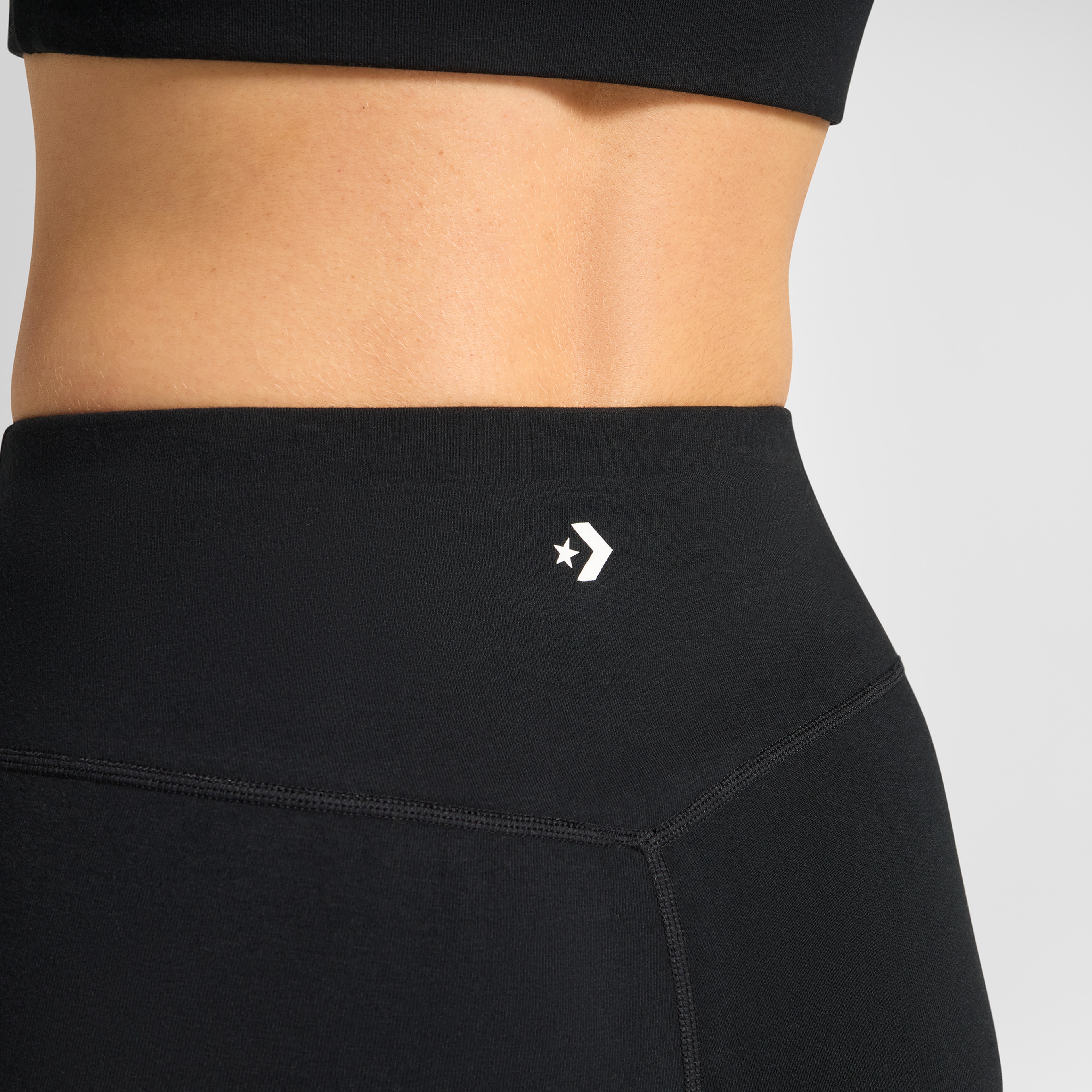 Converse Star Chevron Kadın Siyah Tayt