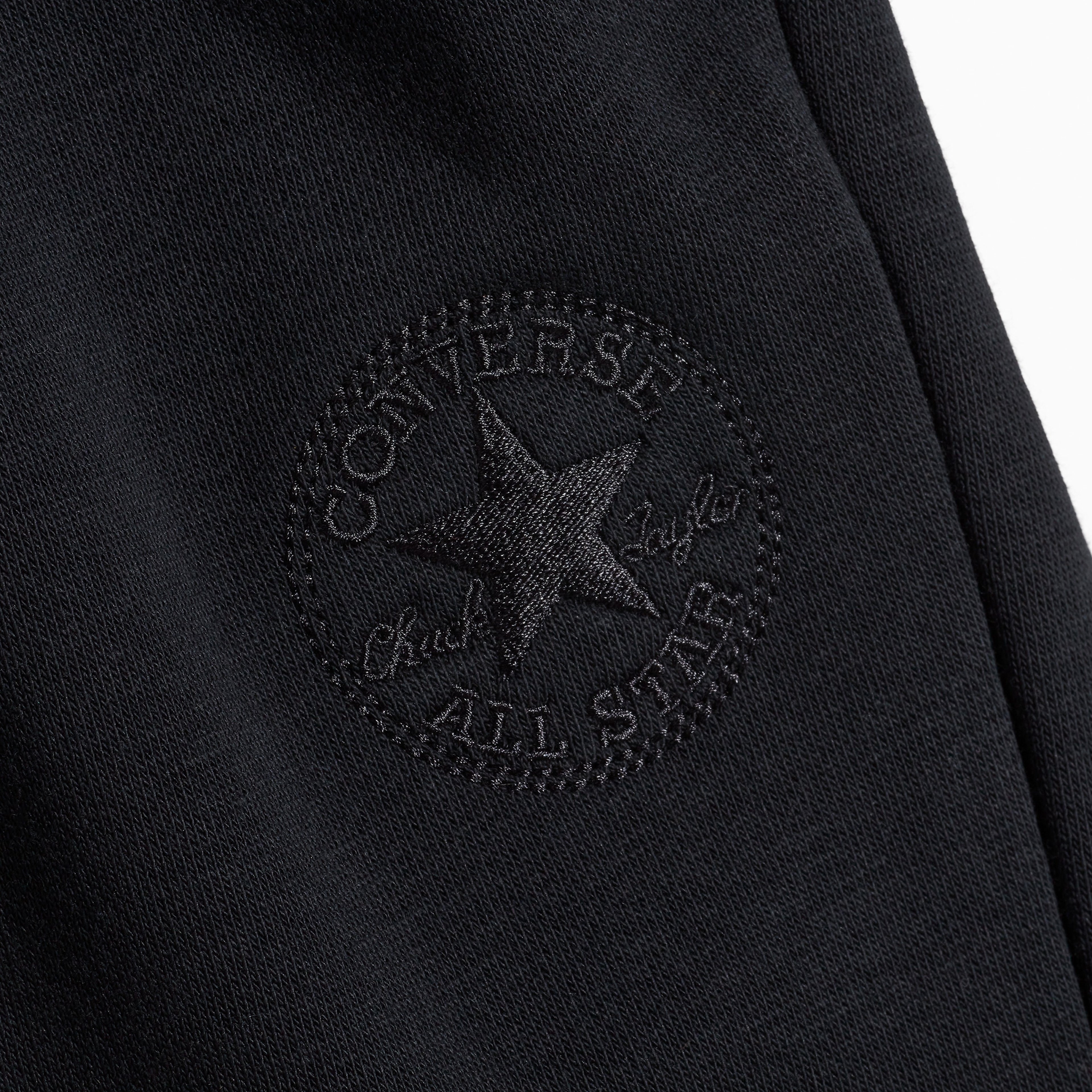 Converse Retro French Terry Erkek Siyah Şort