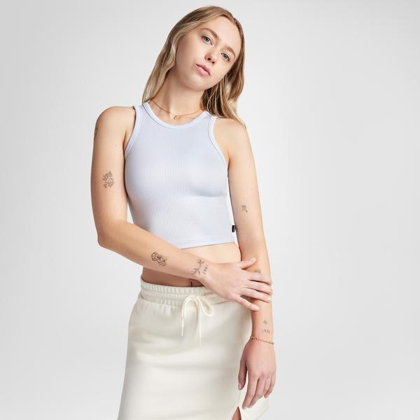 Converse Ribbed Knit Kadın Lila T-Shirt