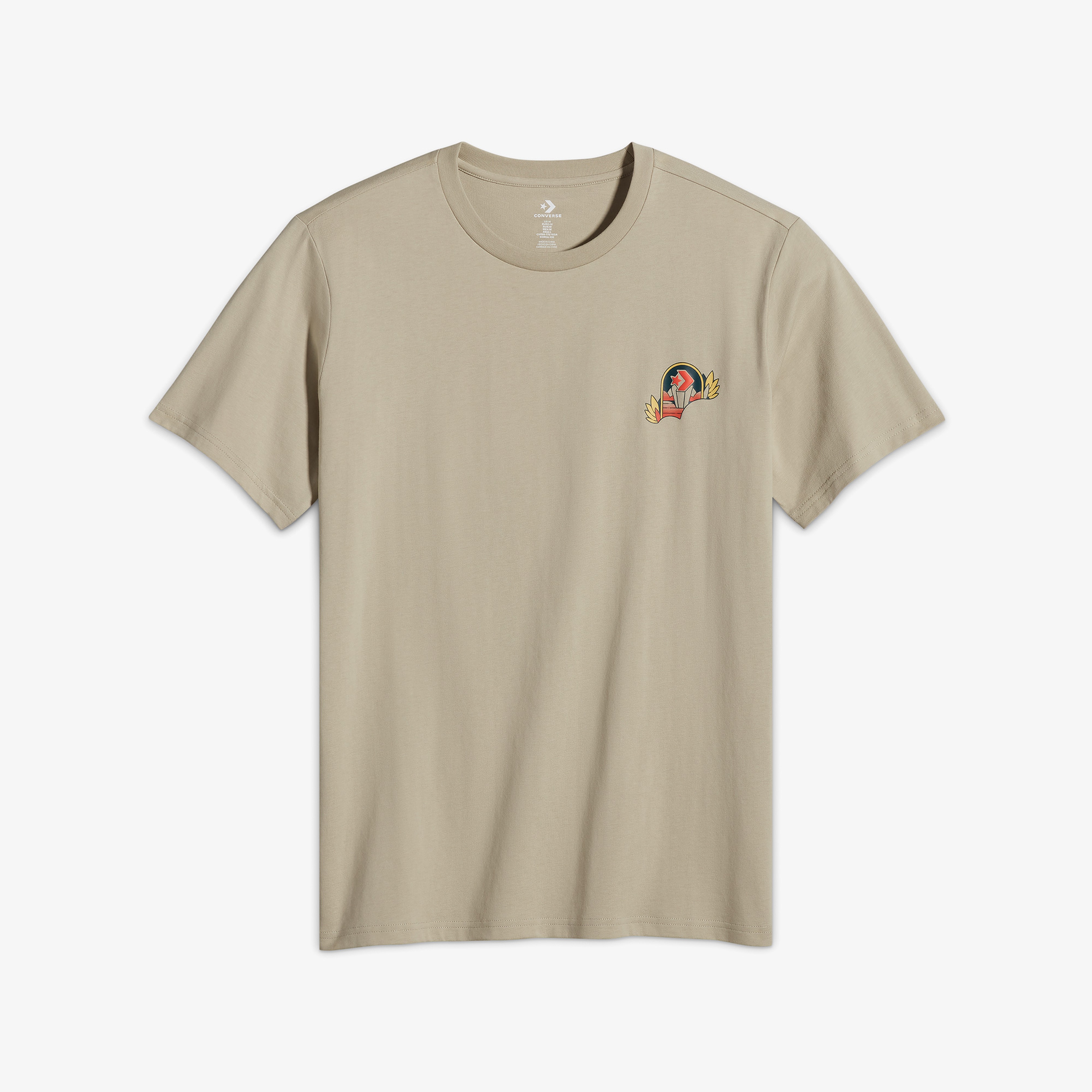 Converse Desert Sunset Erkek Haki T-Shirt