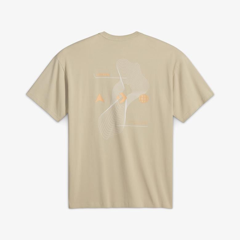 Converse Active Cooling Erkek Haki T-Shirt