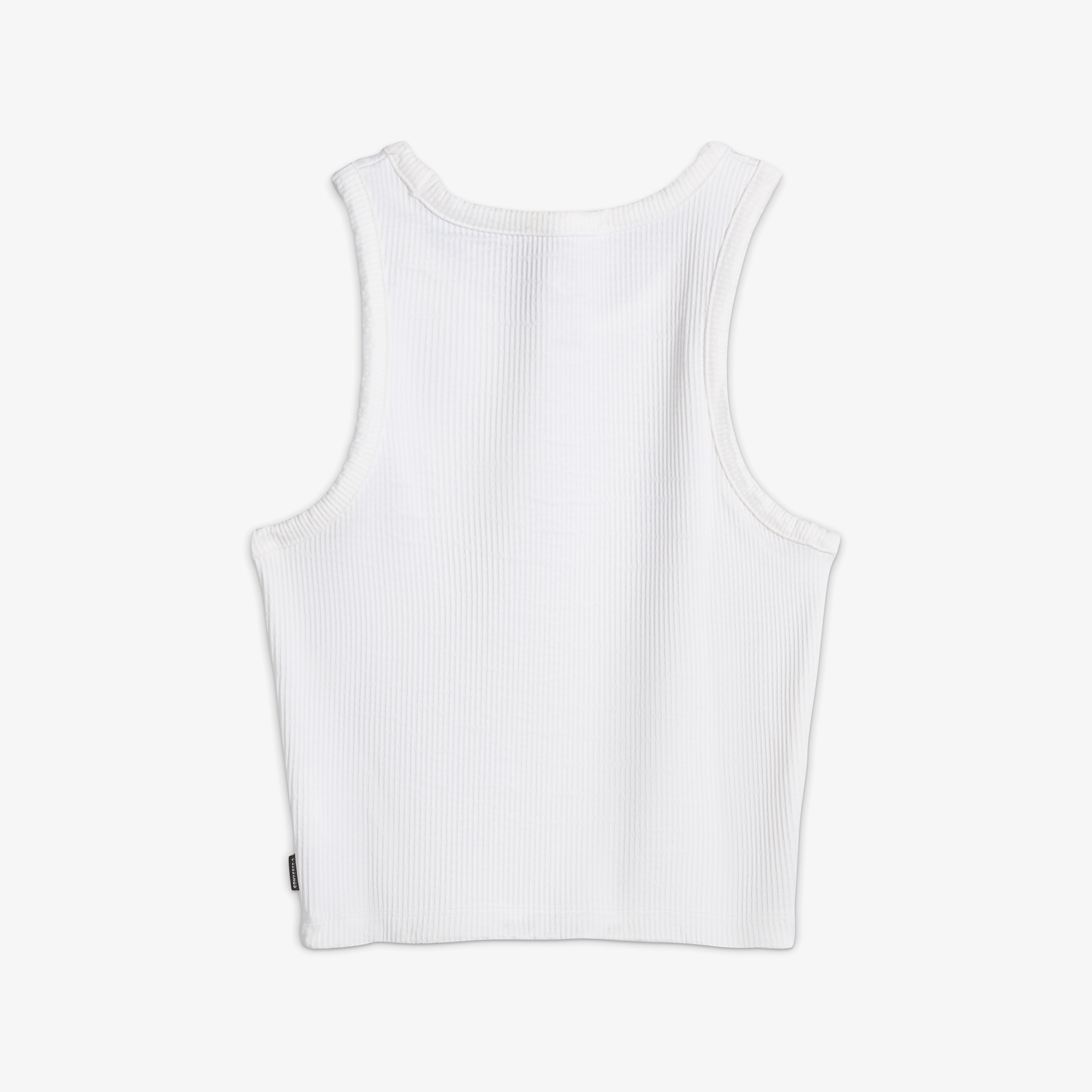 Converse Ribbed Knit Kadın Beyaz T-Shirt