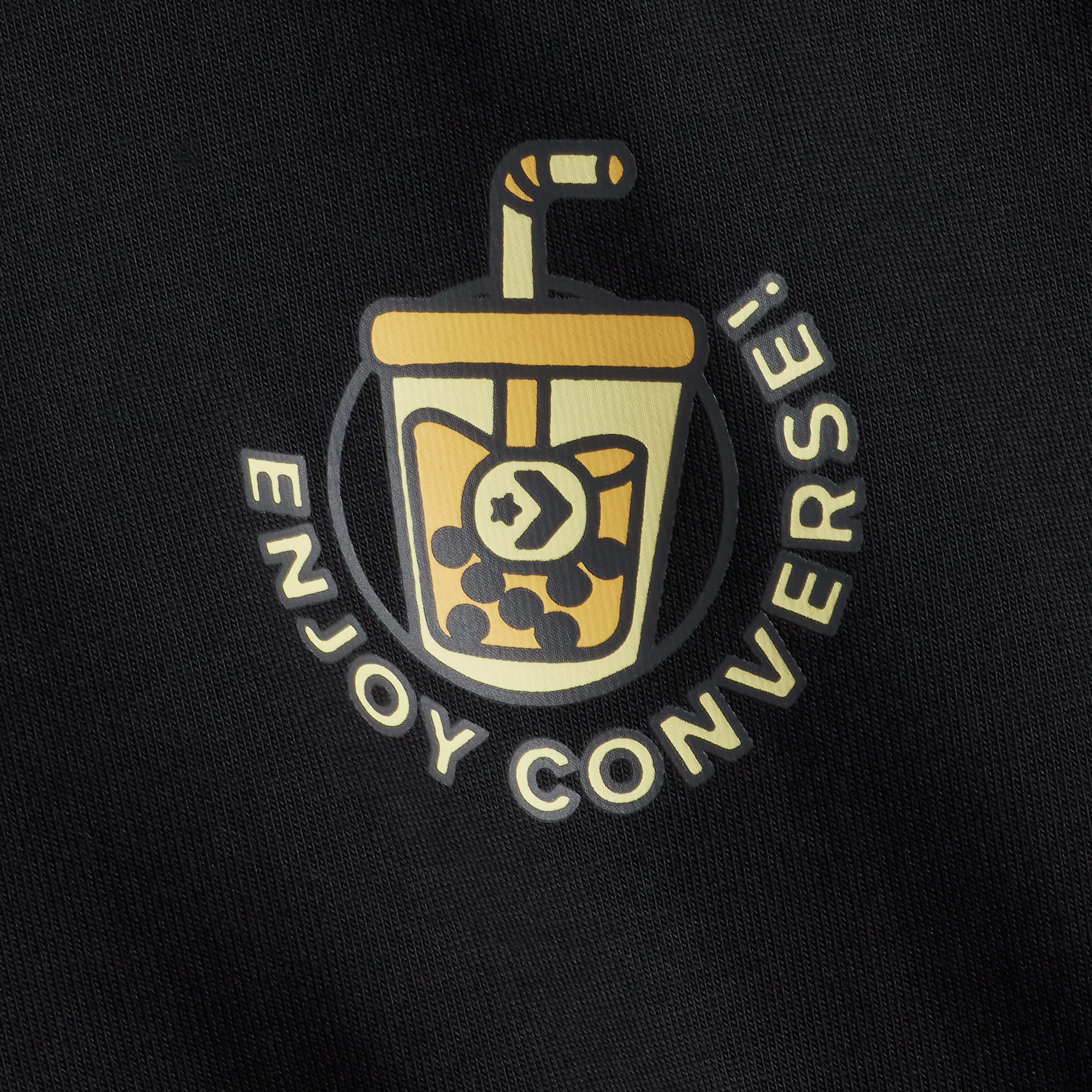 Converse Erkek Siyah T-Shirt