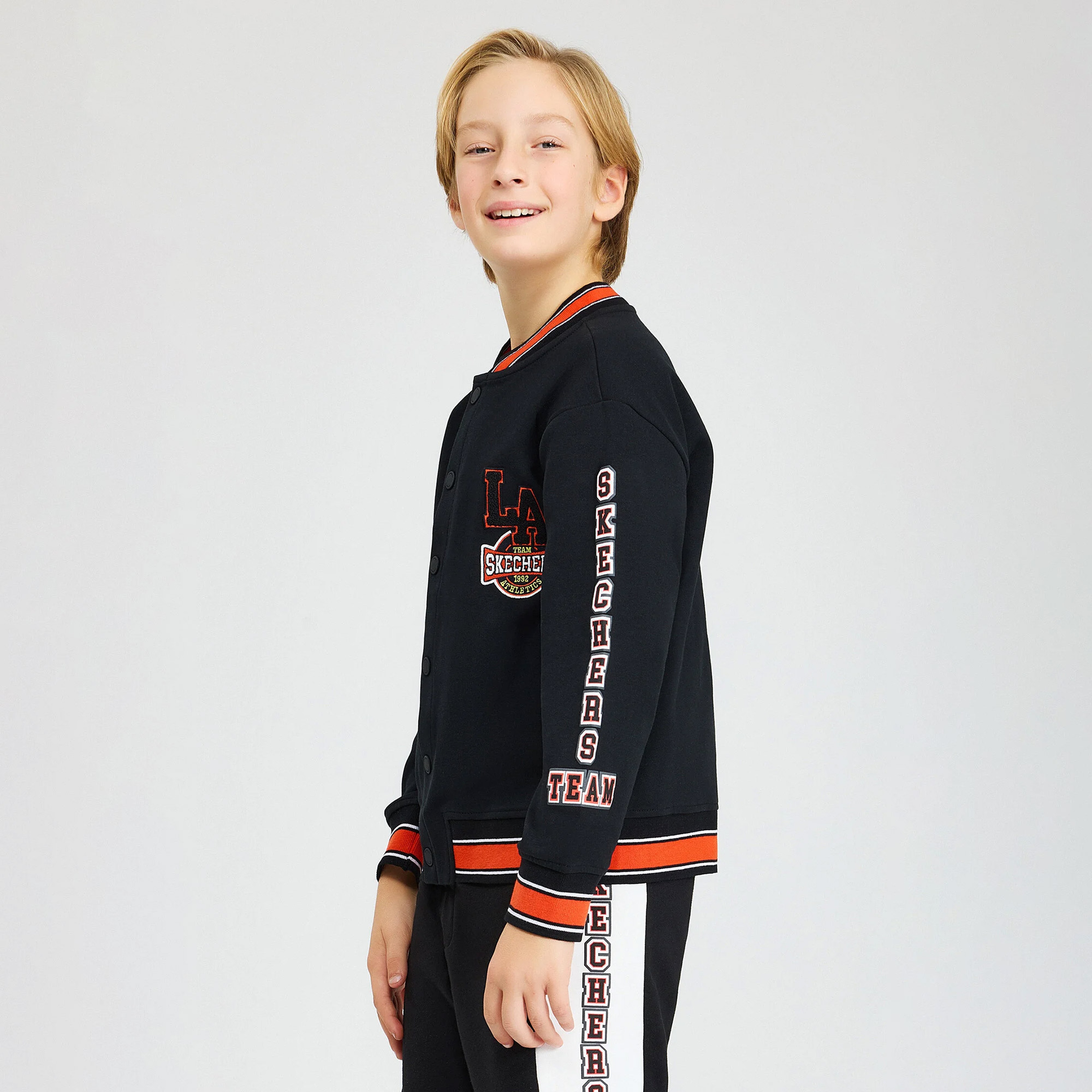 Skechers B 2Xi-Lock Bomber Çocuk Siyah Ceket