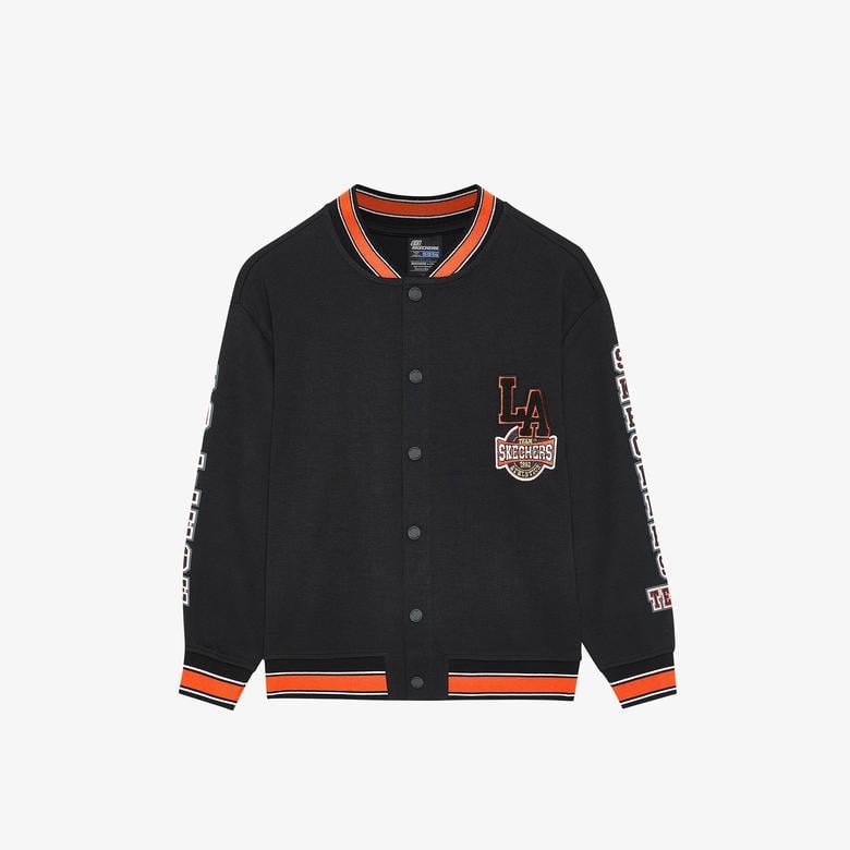 Skechers B 2Xi-Lock Bomber Çocuk Siyah Ceket