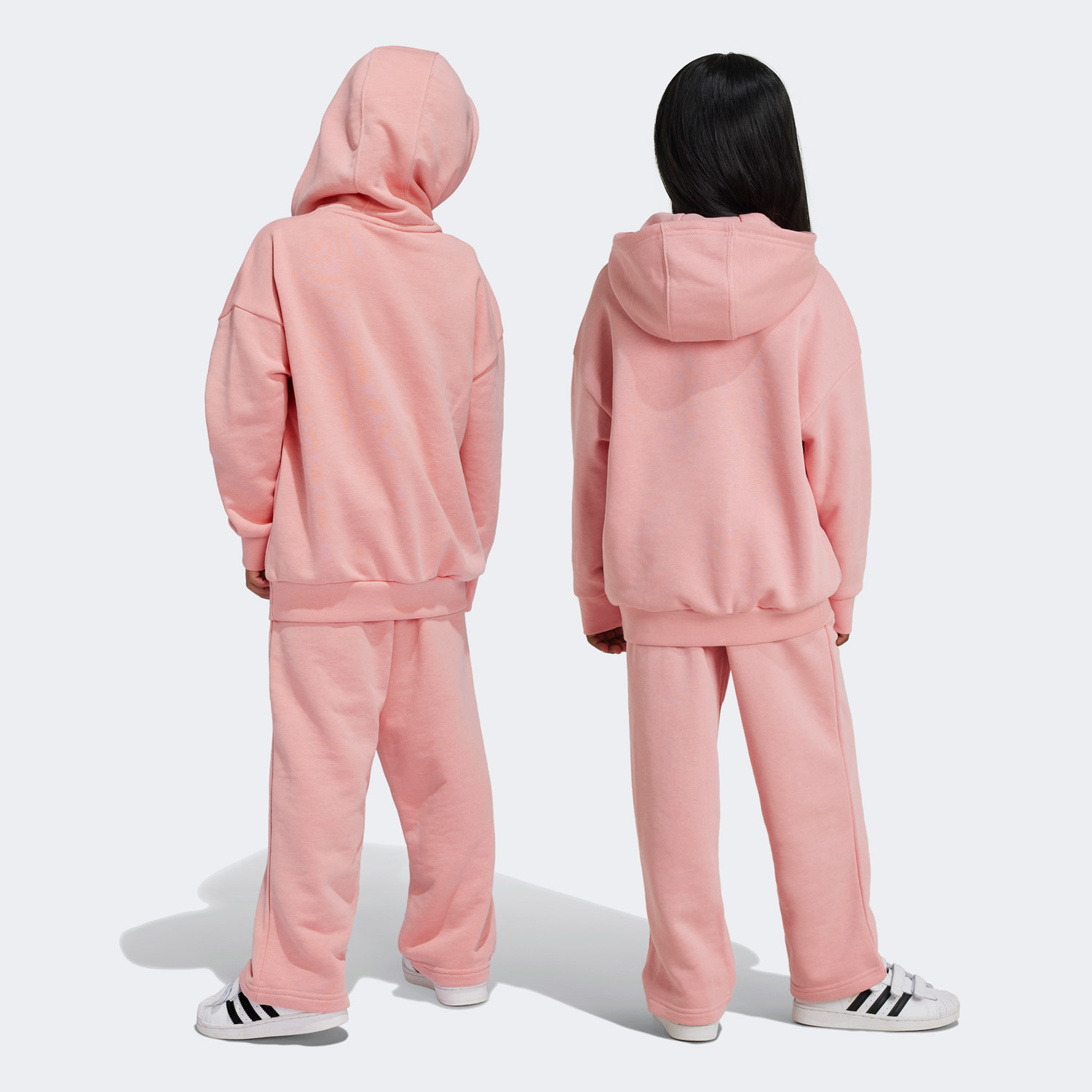 adidas Hoodie Çocuk Pembe Eşofman Takımı
