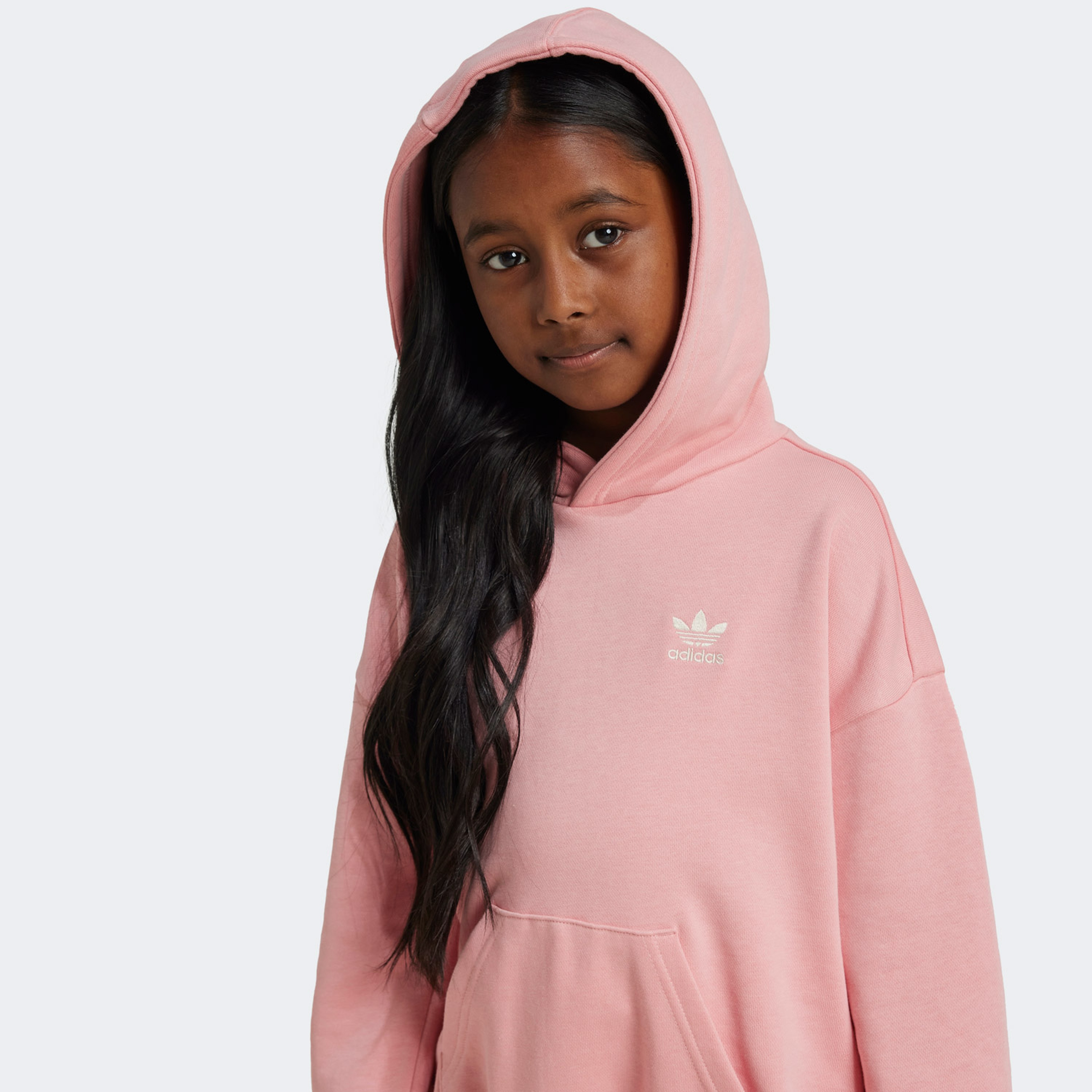 adidas Hoodie Çocuk Pembe Eşofman Takımı