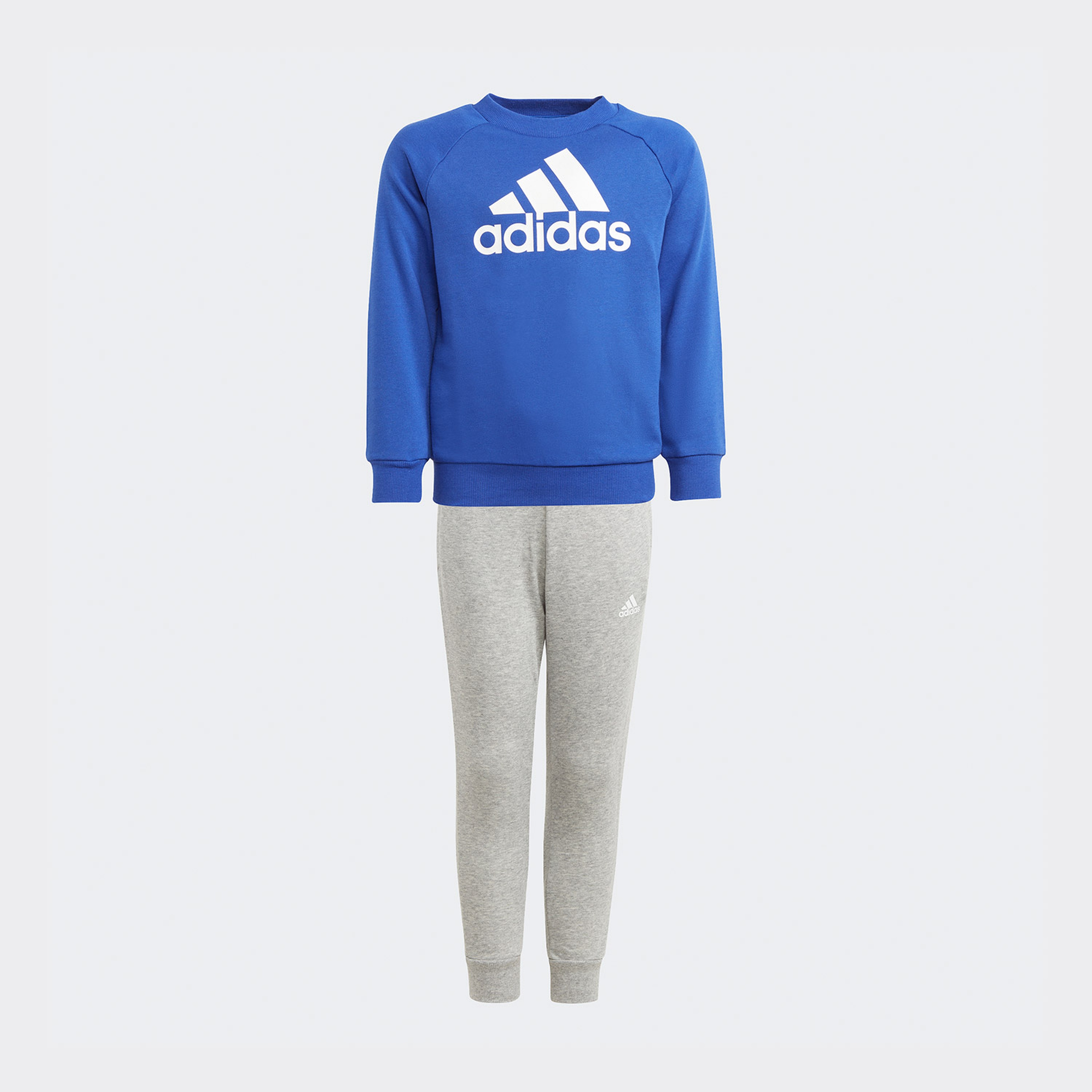 adidas Essentials Logo French Terry Jogger Çocuk Mavi Eşofman Takımı