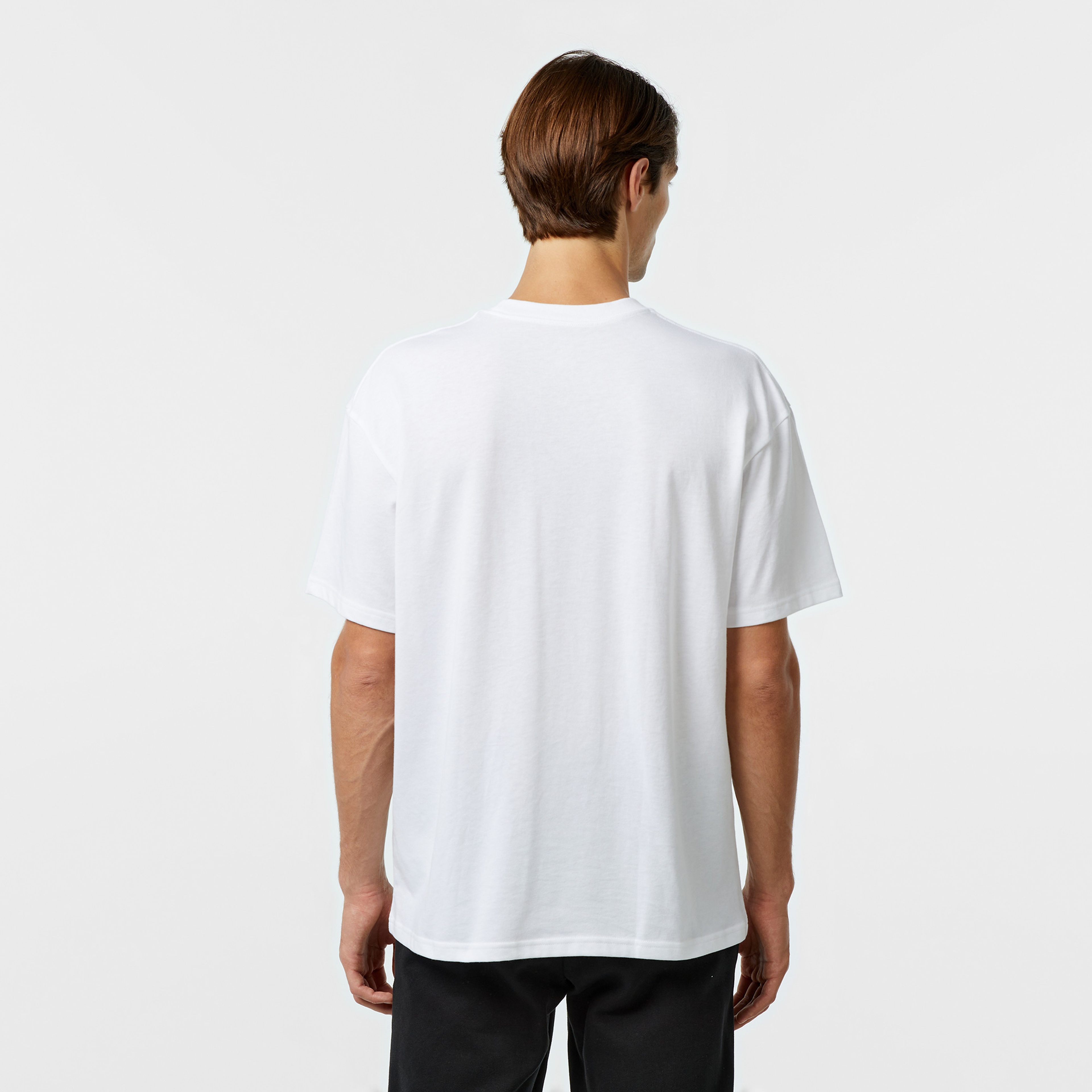 Under Armour Heavyweigt Oversized Erkek Beyaz T-Shirt