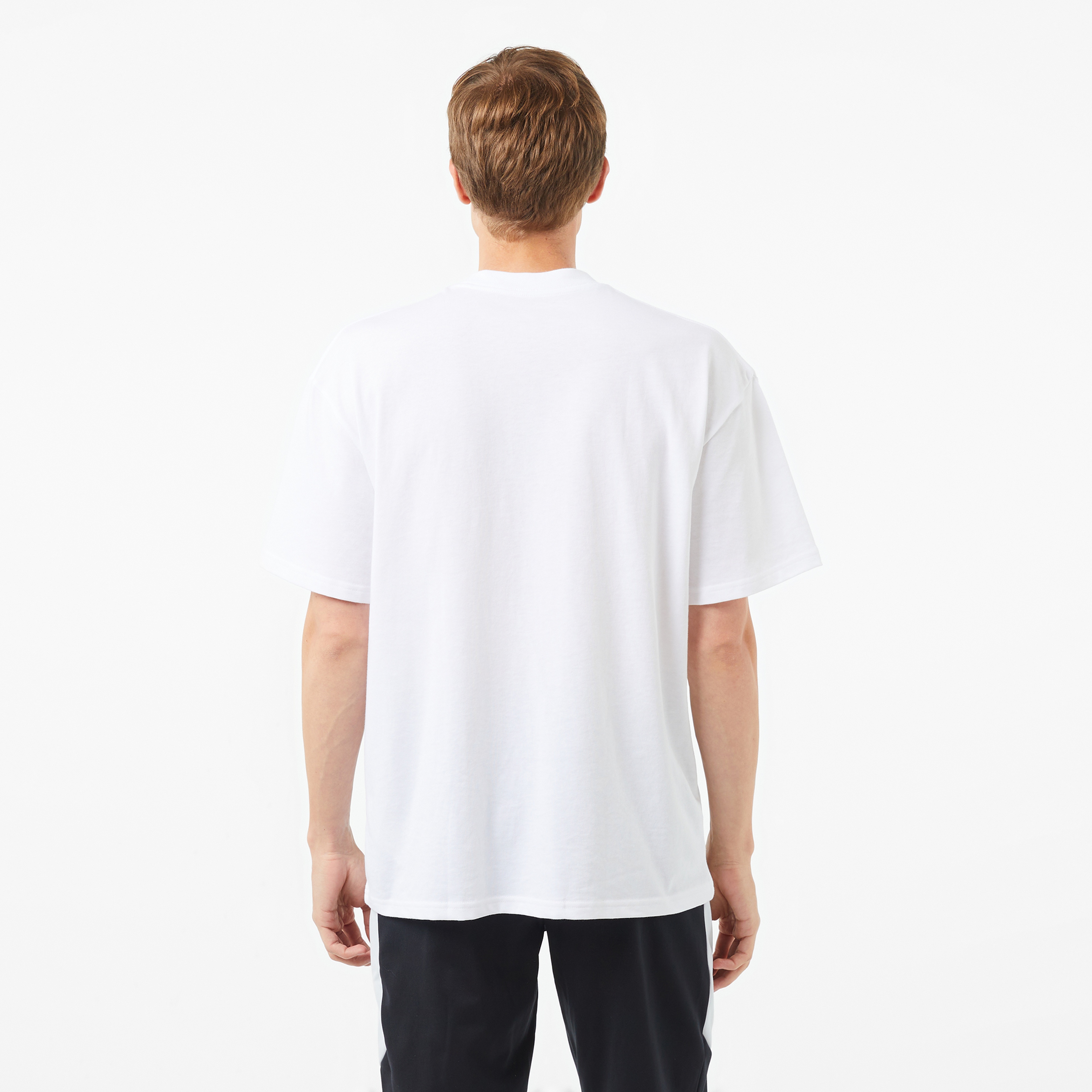 Under Armour Heavyweigt Oversized Erkek Beyaz T-Shirt