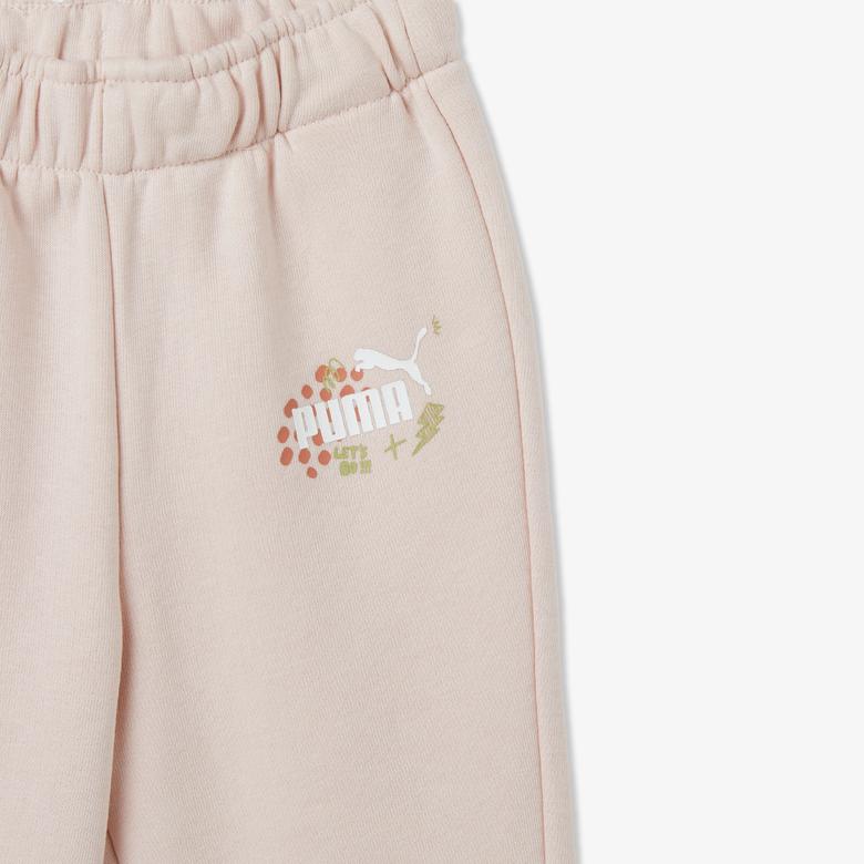 Puma Ess+ Bebek Pembe Eşofman Takımı