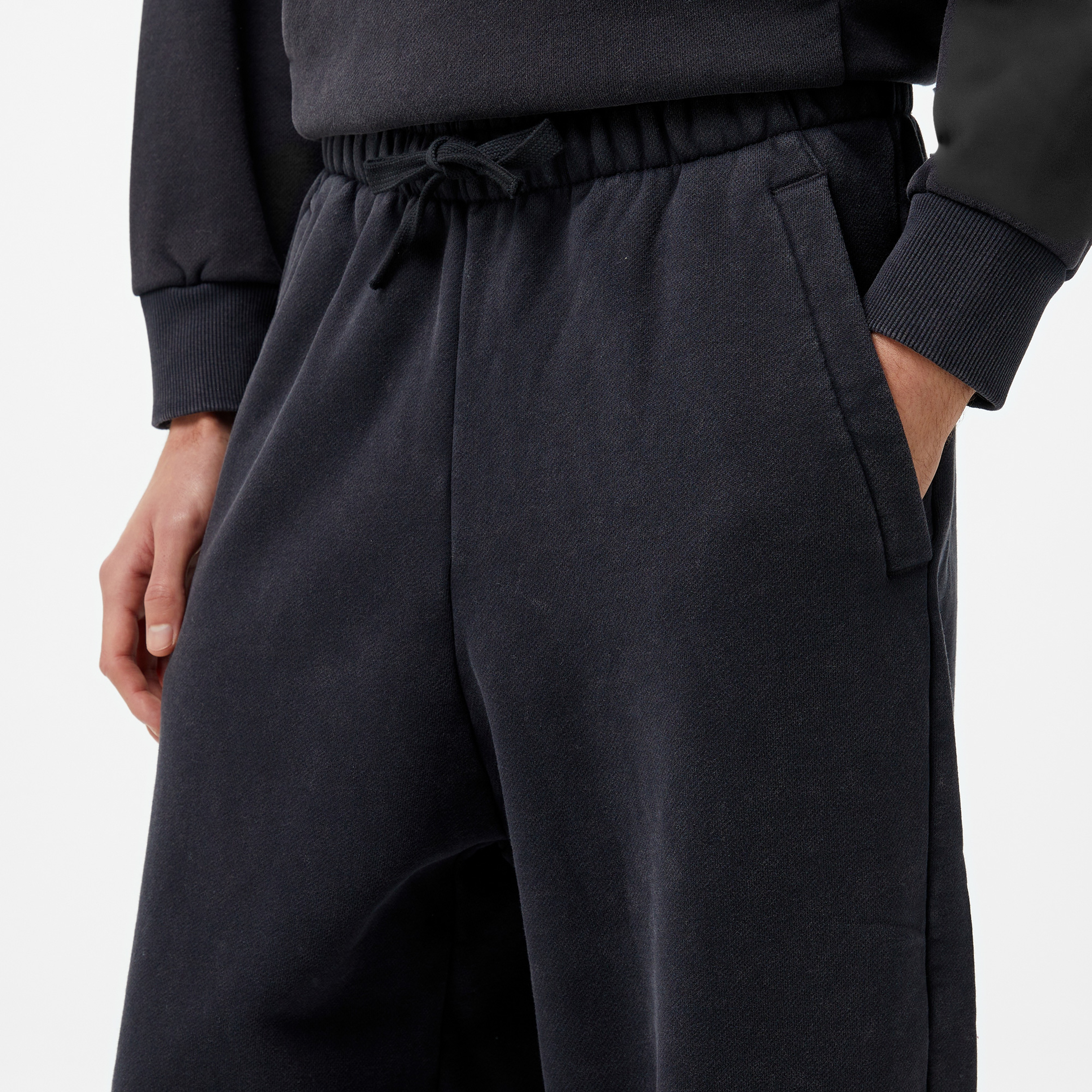 Under Armour icon Hwt Flc Wash Os  Erkek Siyah Eşofman Altı