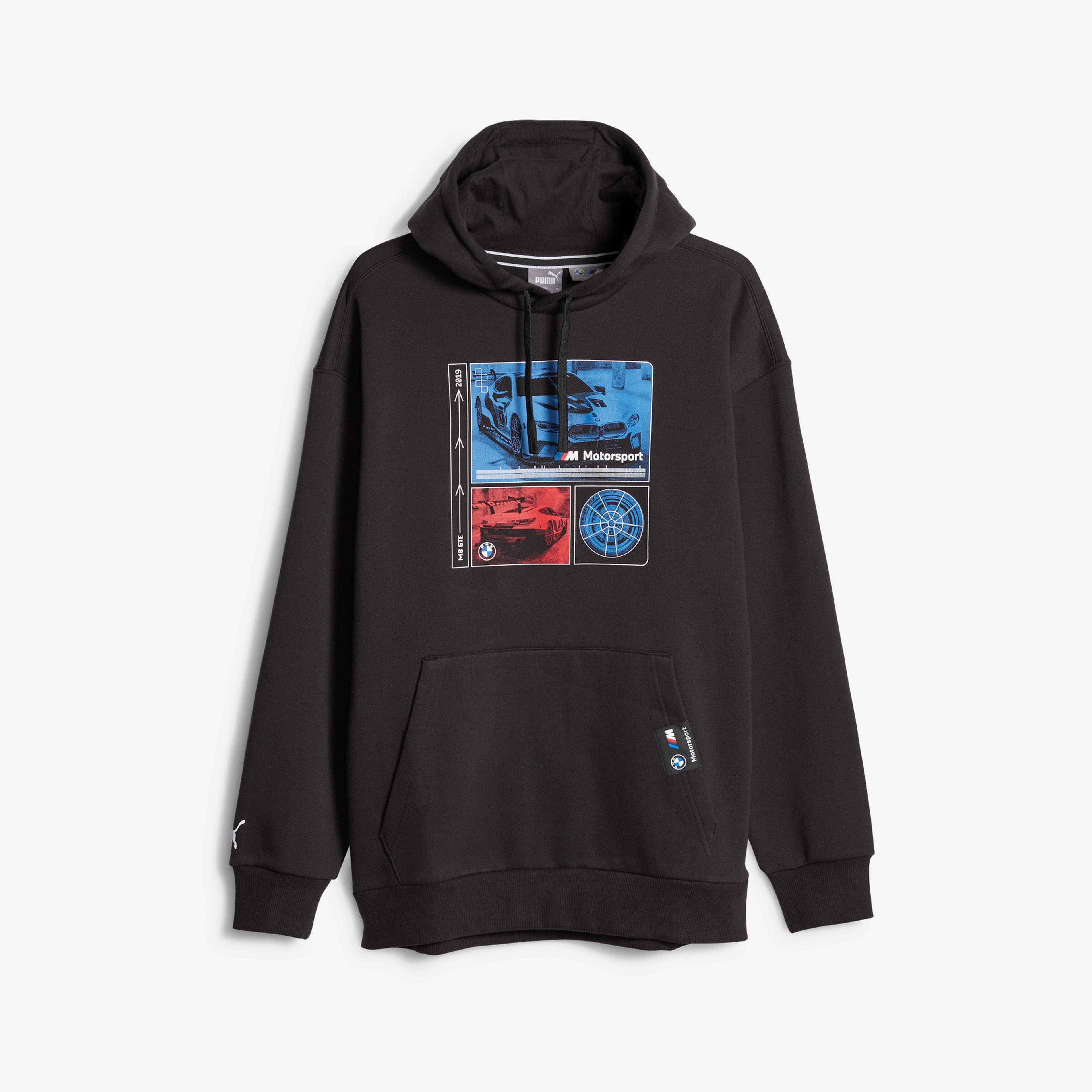 Puma Bmw Mms Grap Erkek Siyah Sweatshirt