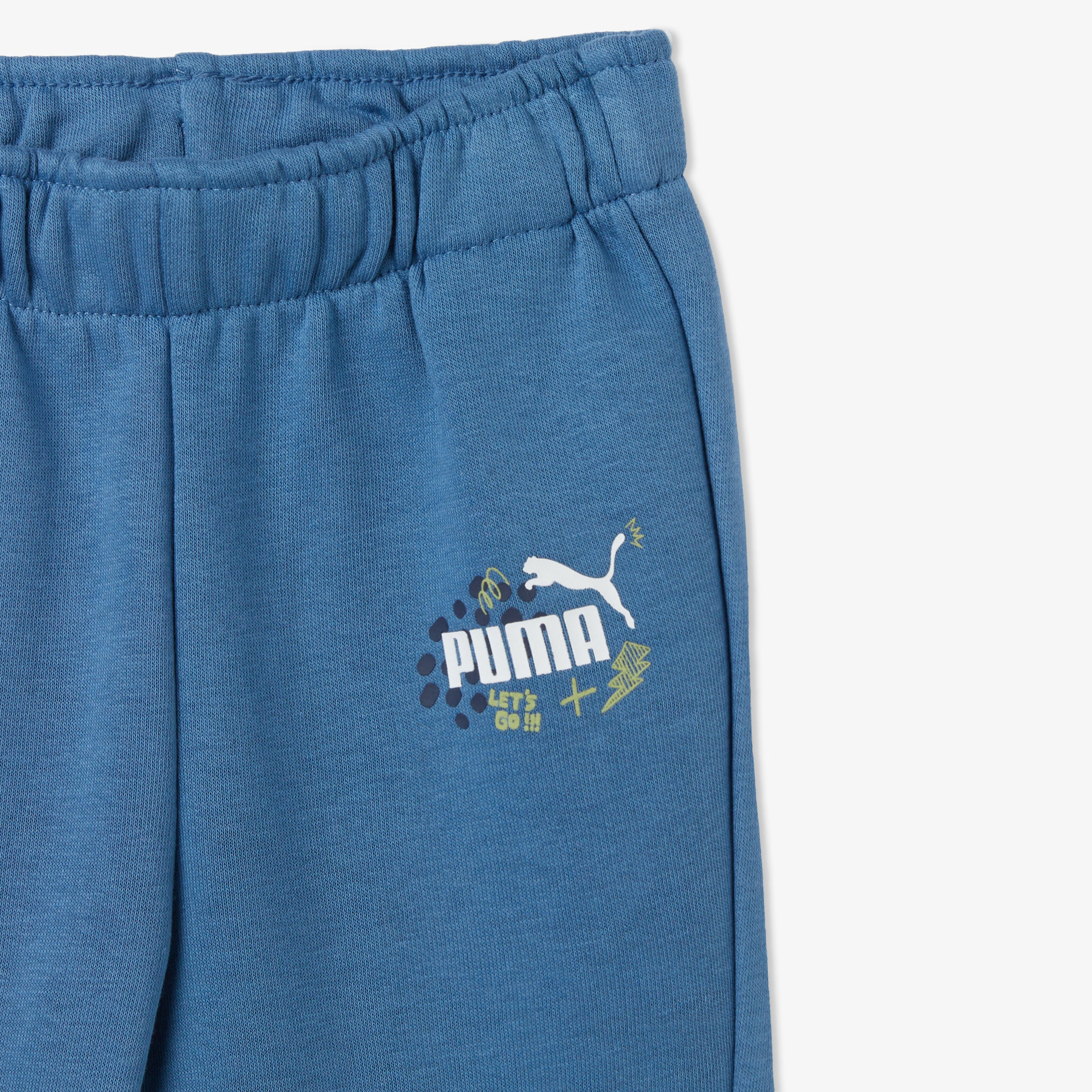 Puma Boxy Çocuk Mavi Eşofman Takımı