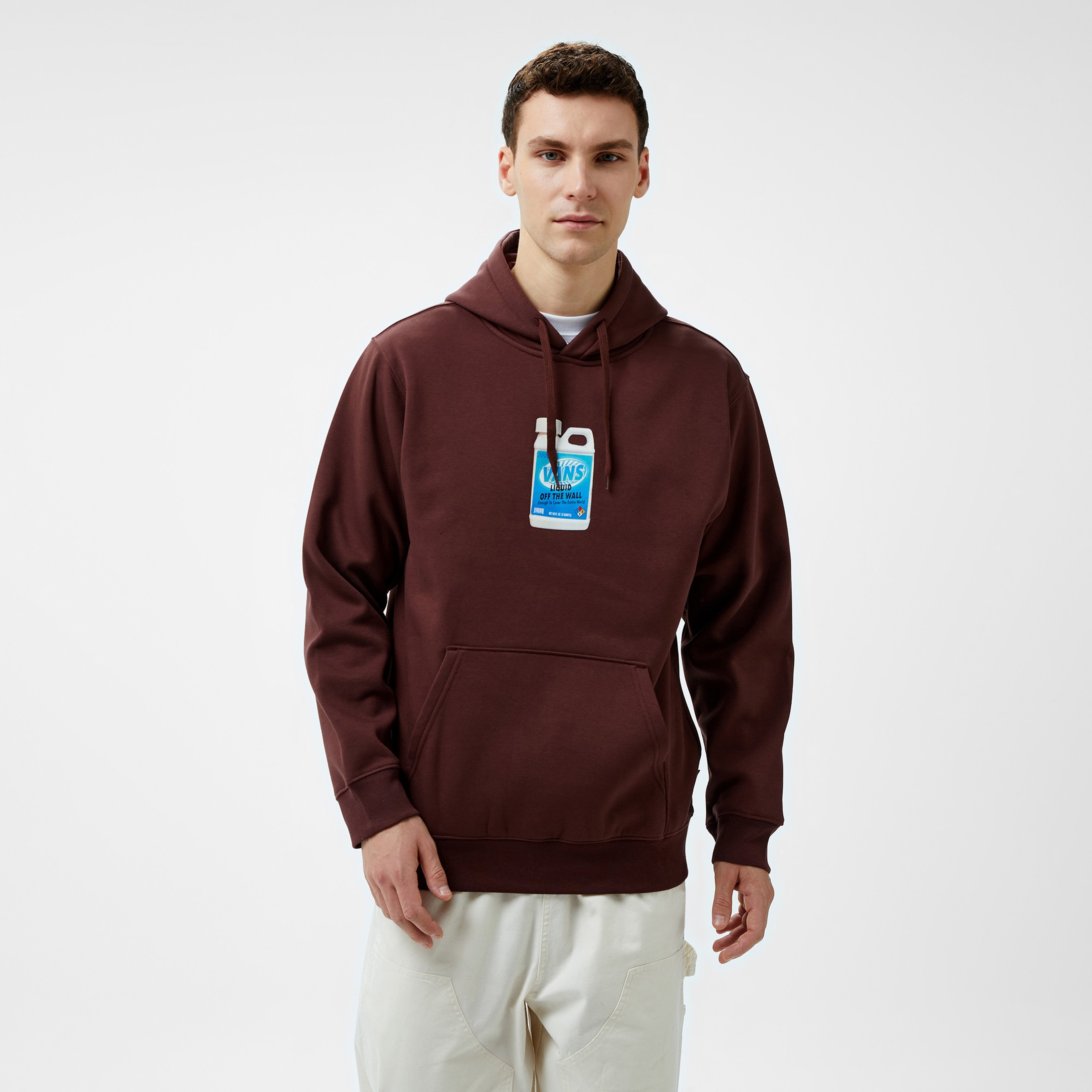 Vans Extra Strength Loose Po Erkek Kahverengi Sweatshirt