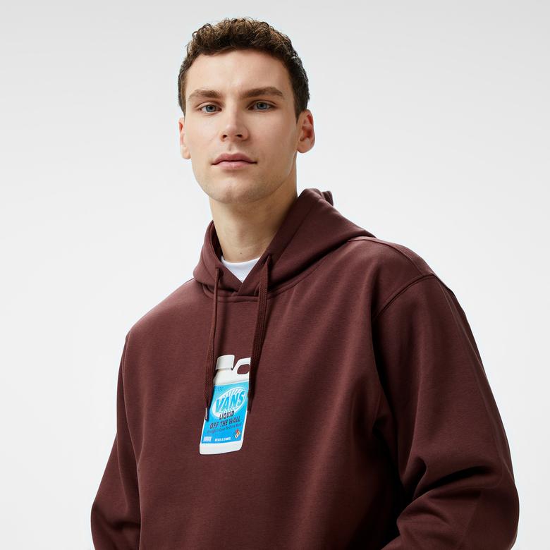 Vans Extra Strength Loose Po Erkek Kahverengi Sweatshirt