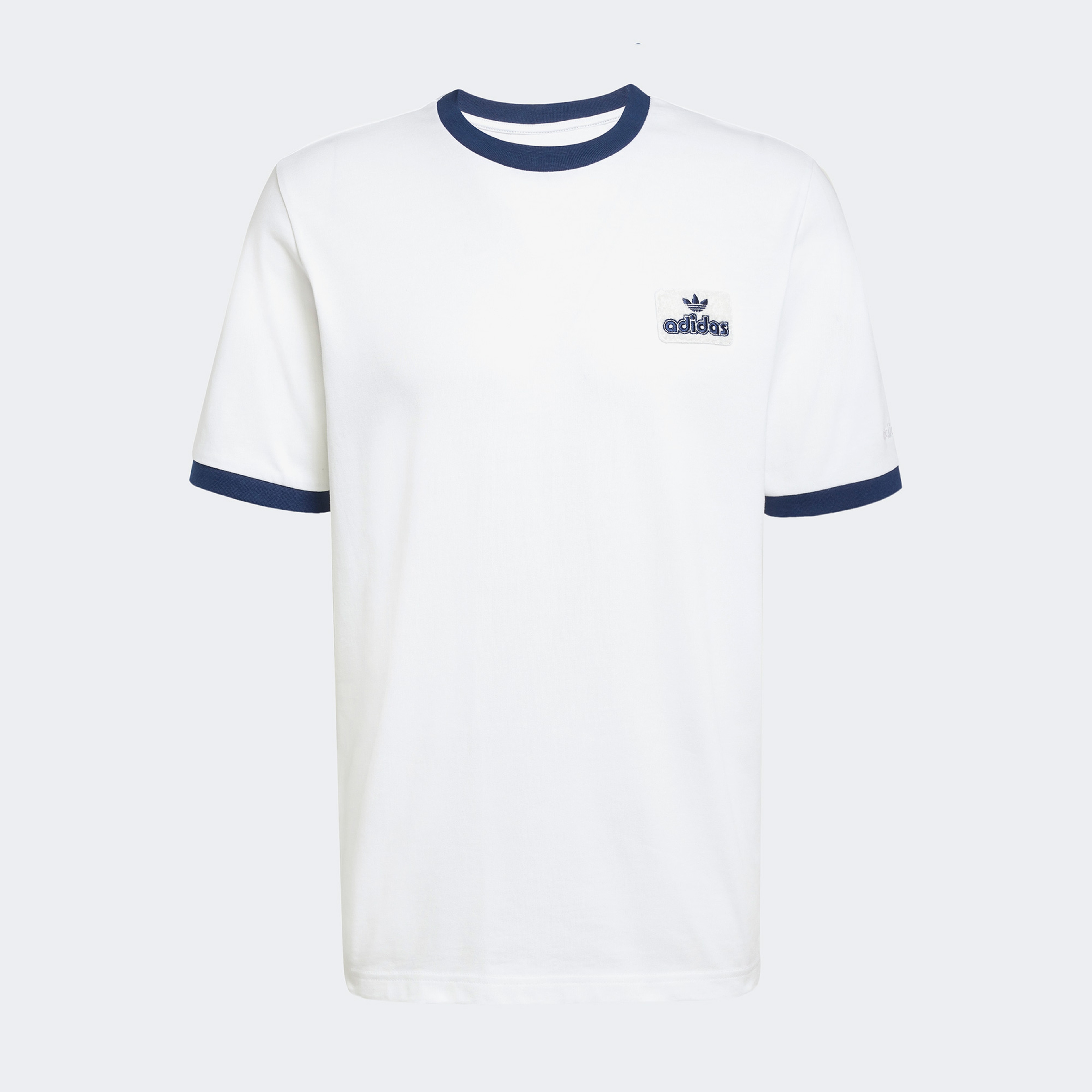 adidas Contrast Erkek Beyaz T-Shirt
