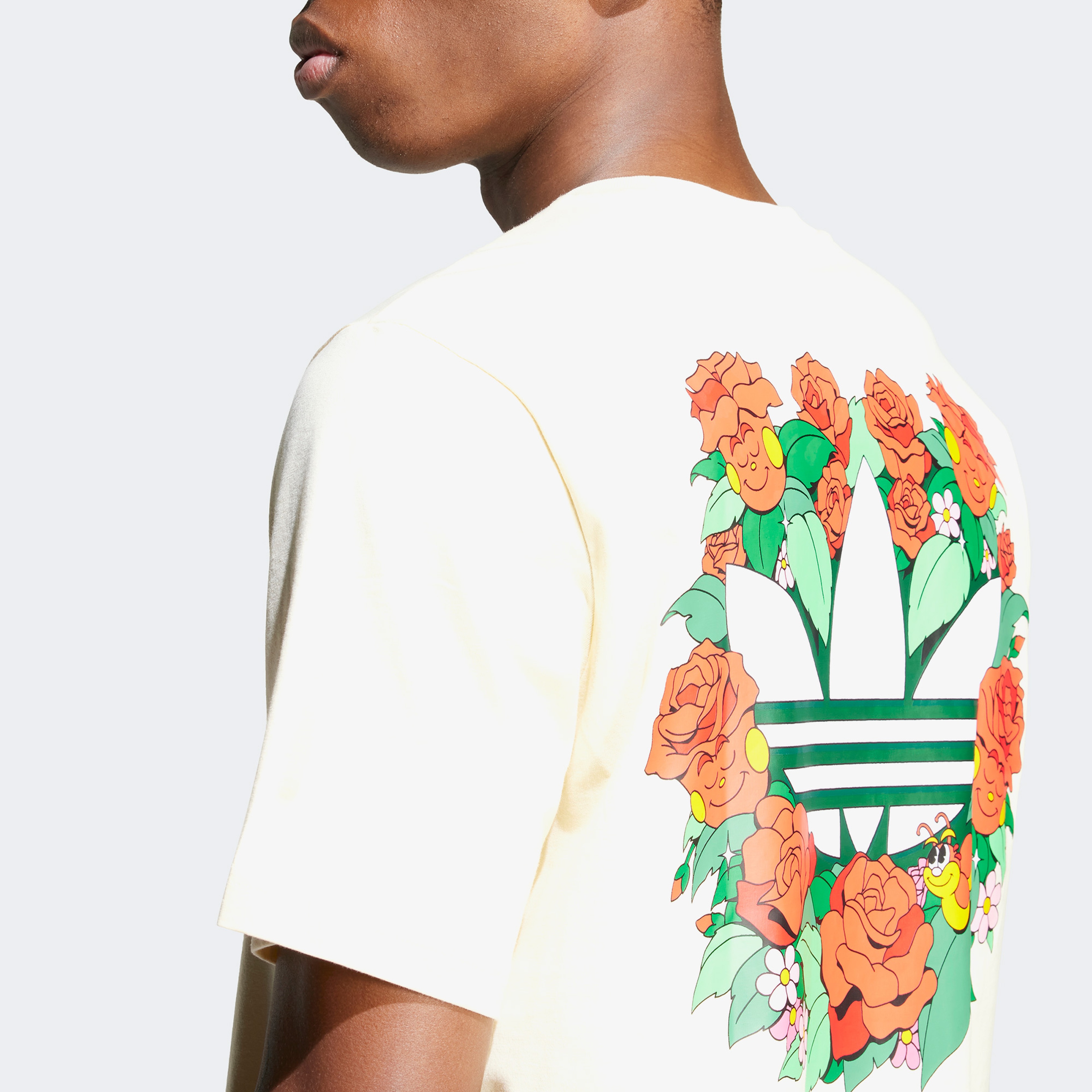 adidas Originals 70s Fleece Erkek Krem T-Shirt