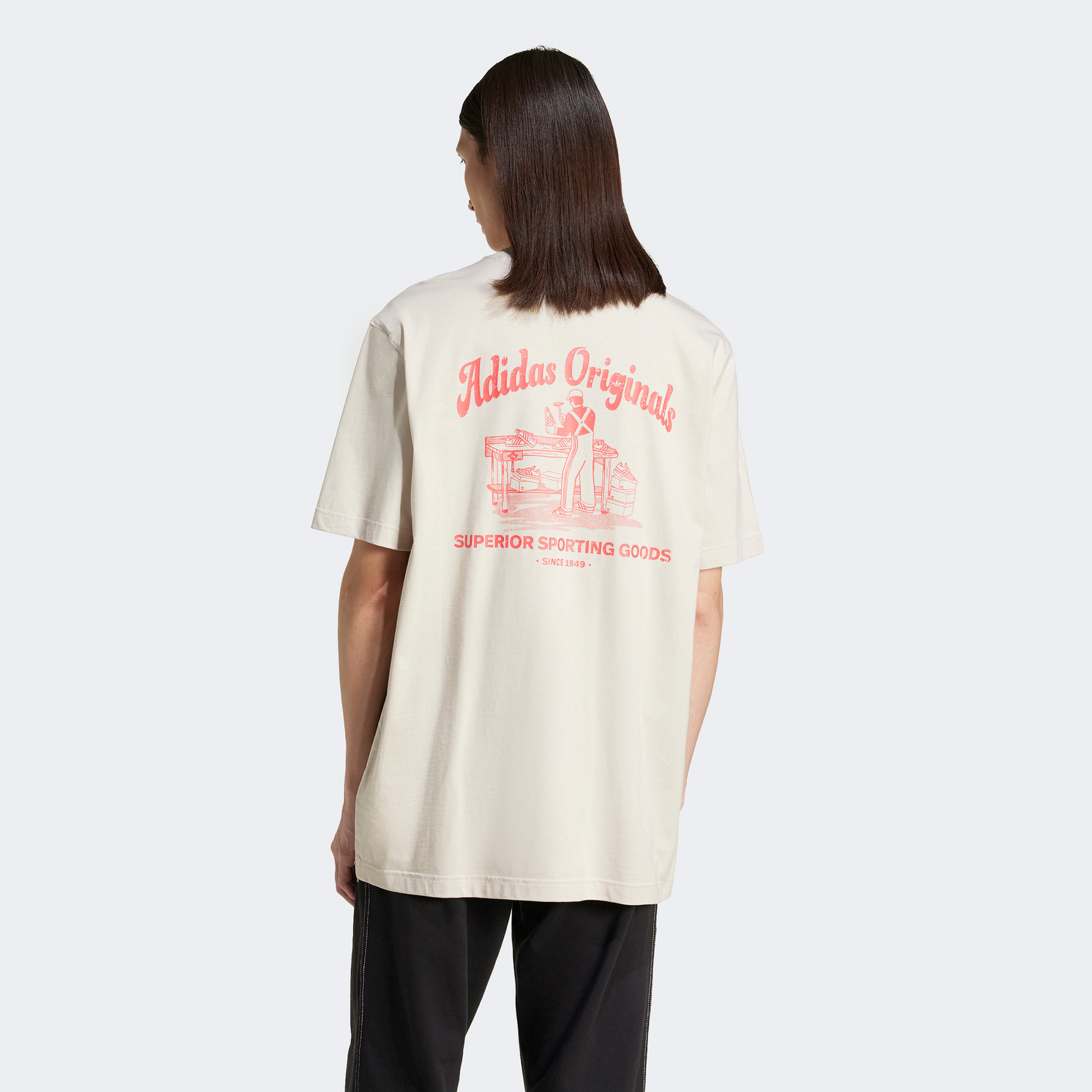 adidas Wab Worker Erkek Bej T-Shirt