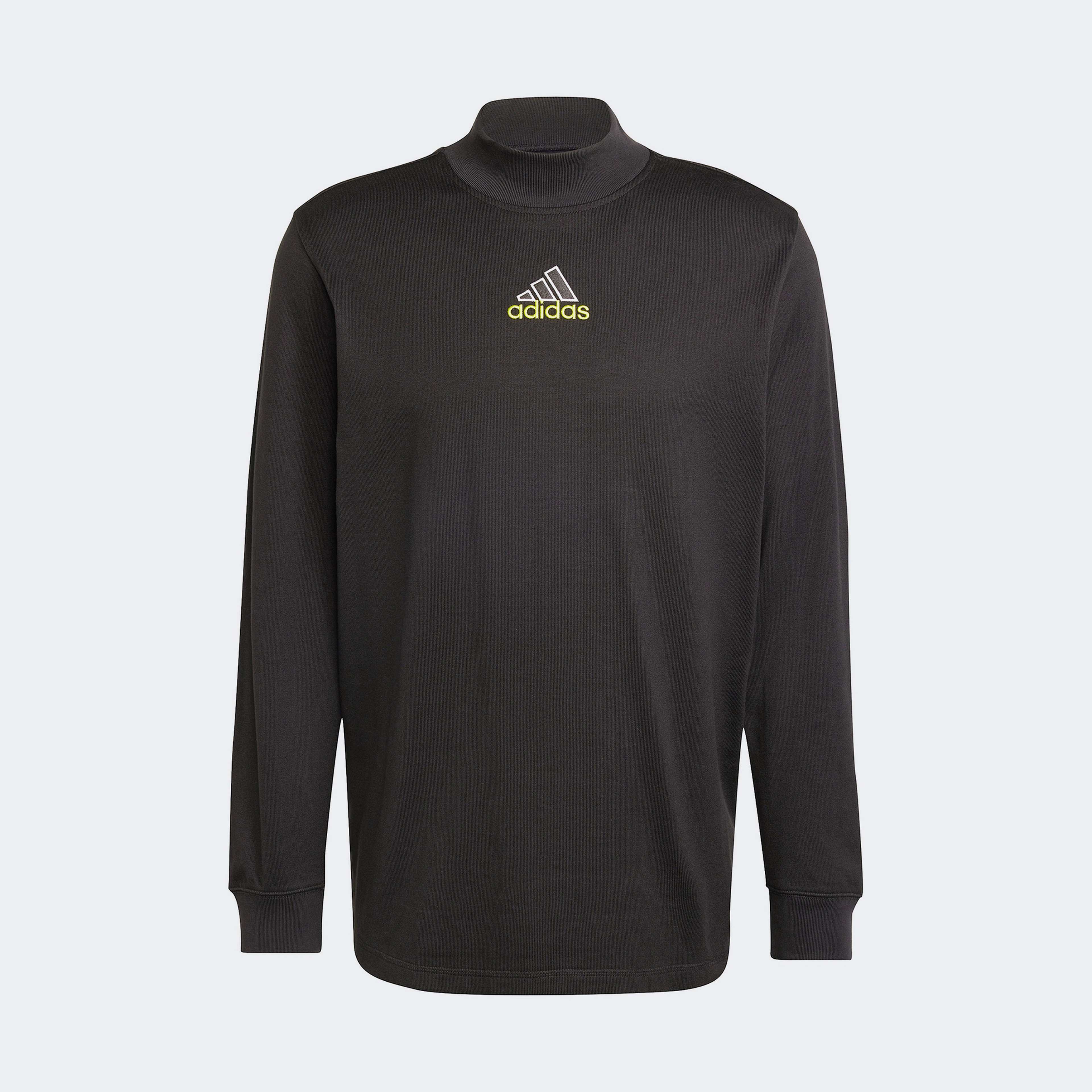 adidas Badge of Sport Erkek Siyah Sweatshirt