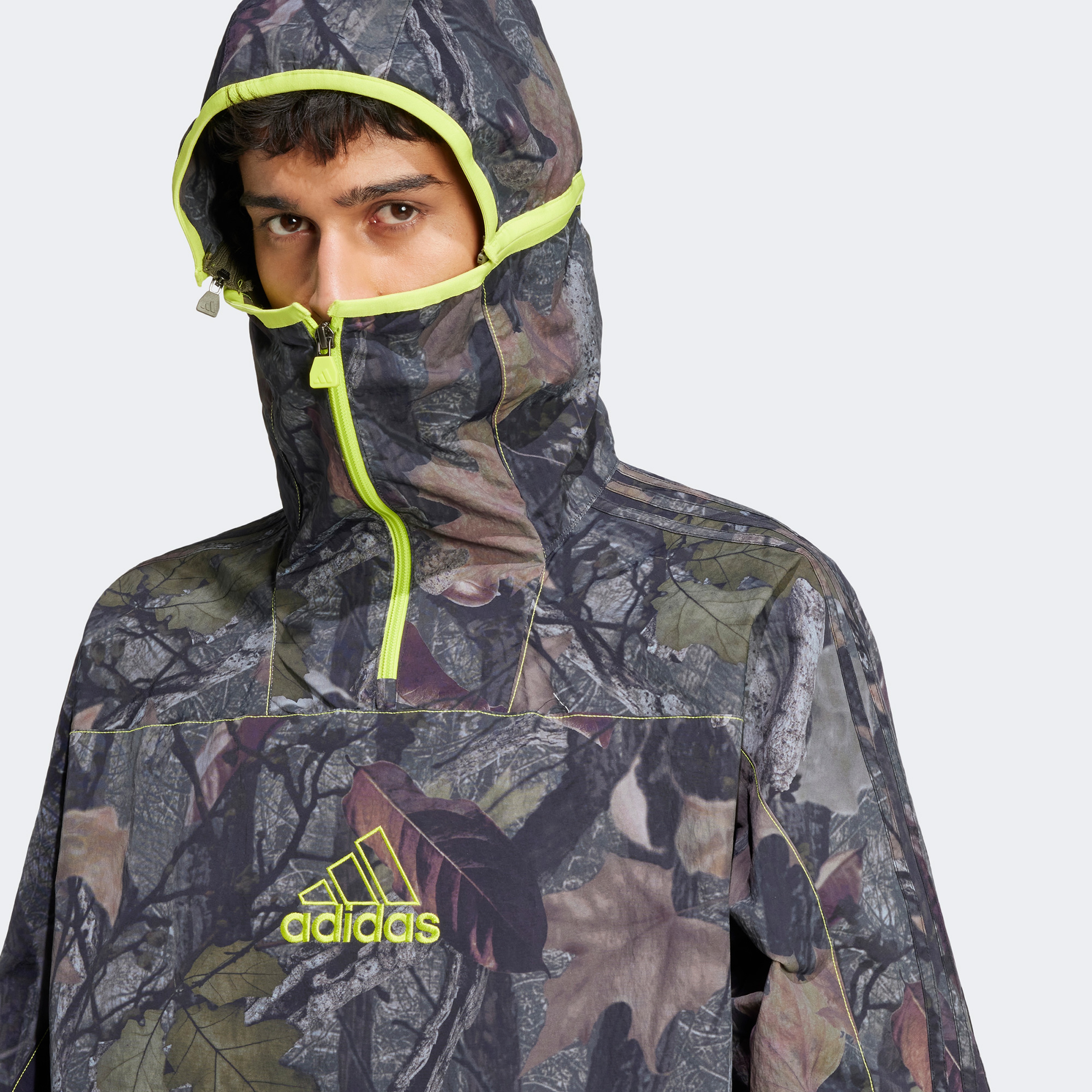 adidas Camo Q1 Fermuarlı Erkek Kamuflaj MontLJD5417| Occasion