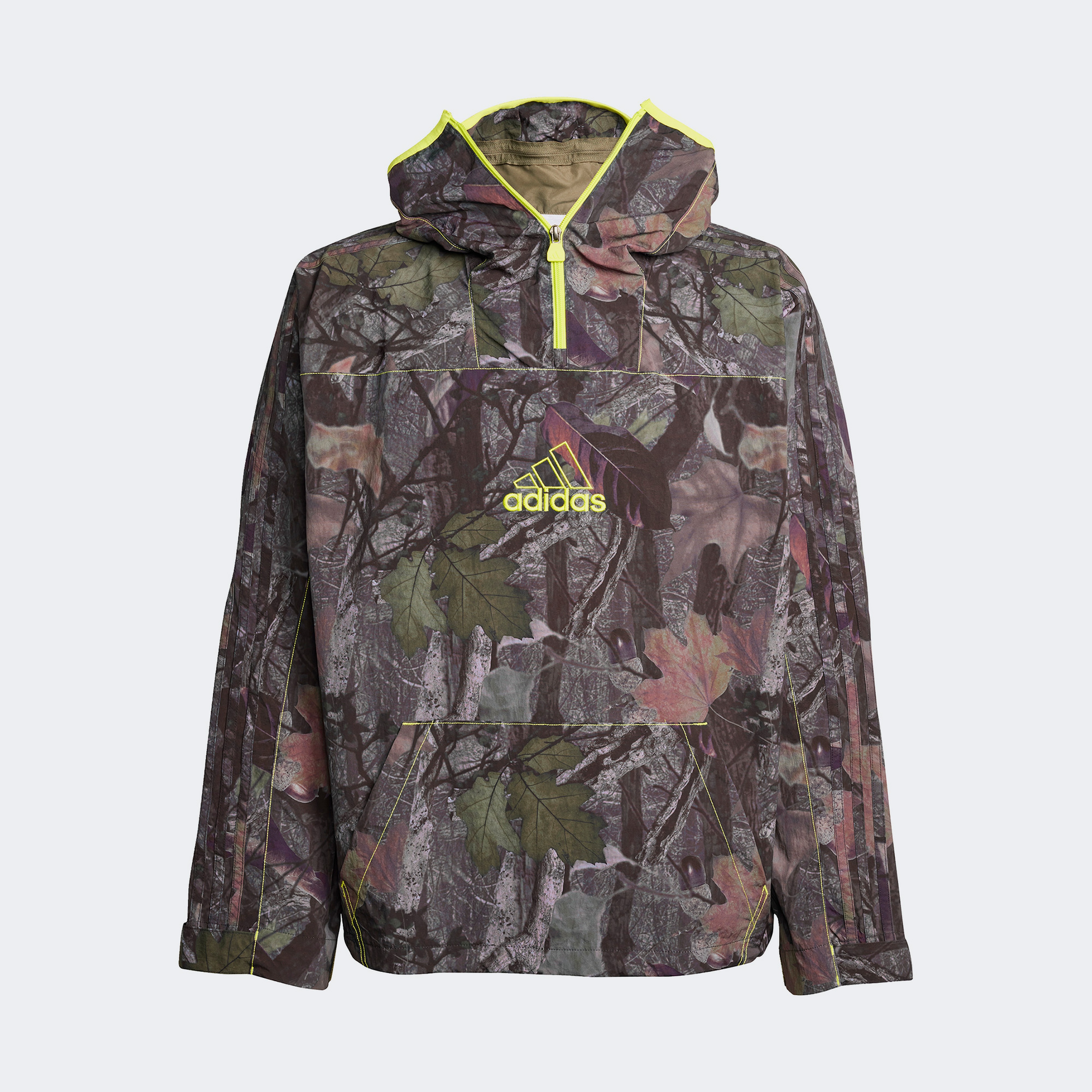 adidas Camo Q1 Fermuarlı Erkek Kamuflaj Mont