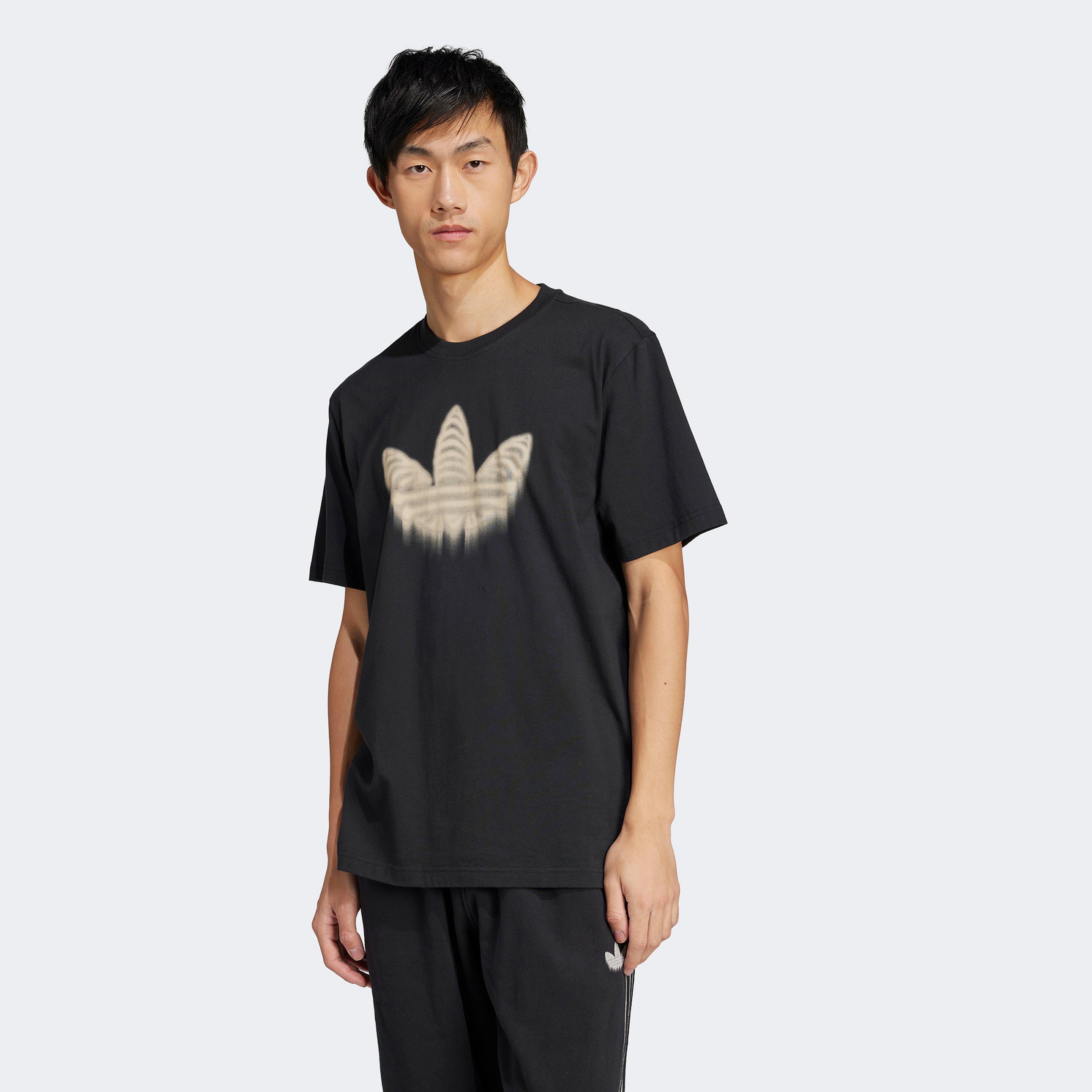 adidas Skeleton Trefoil Erkek Siyah T-Shirt