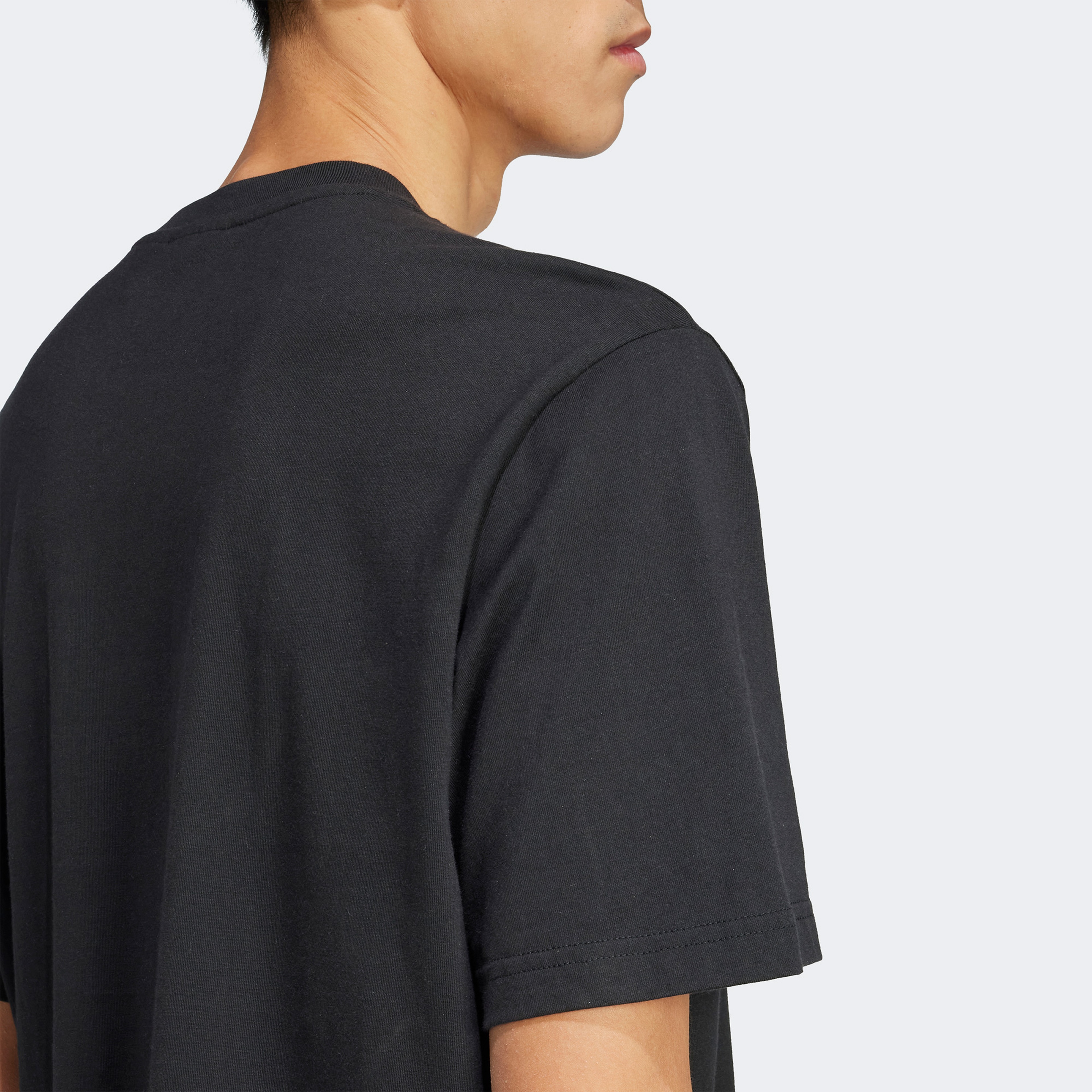 adidas Skeleton Trefoil Erkek Siyah T-Shirt