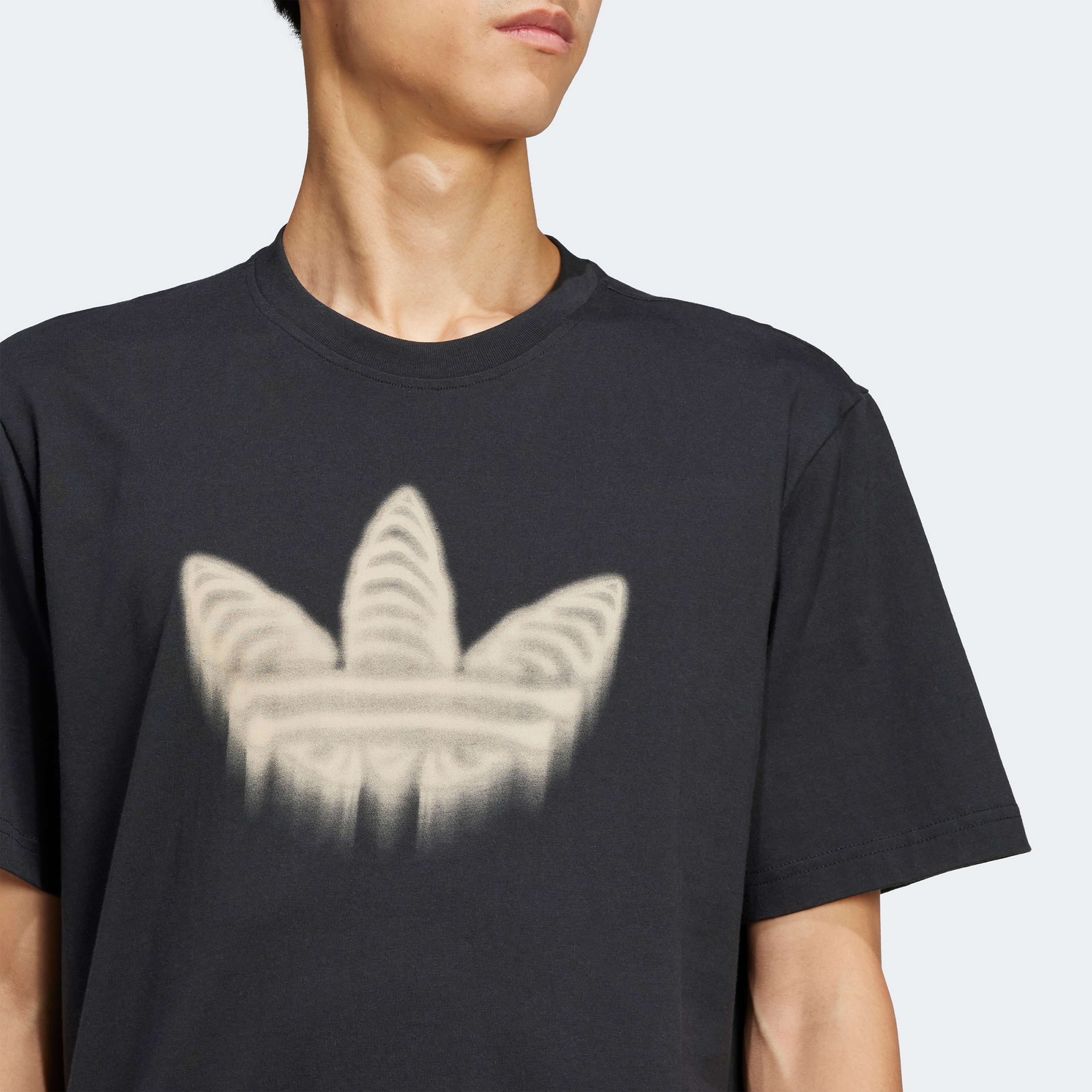 adidas Skeleton Trefoil Erkek Siyah T-Shirt