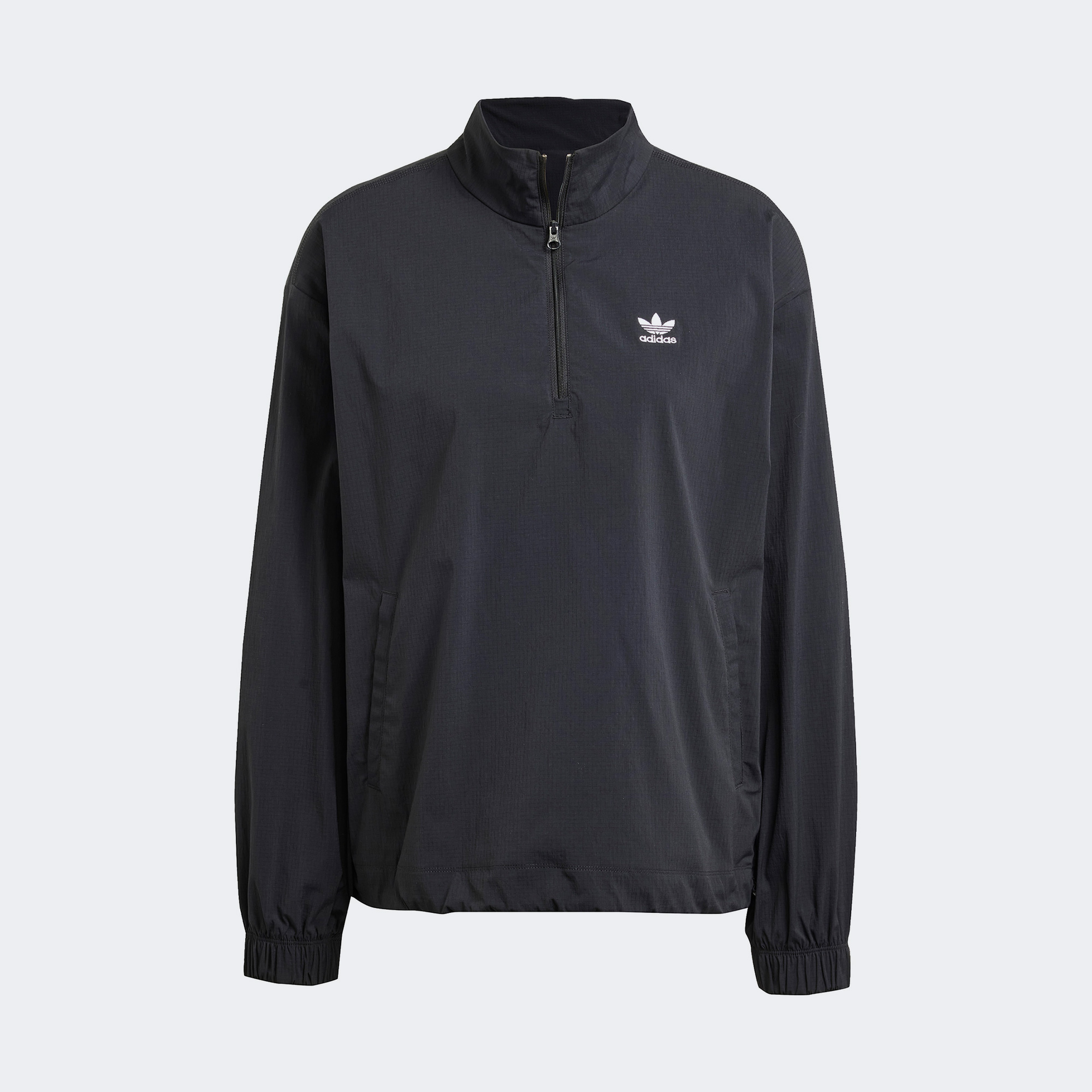 adidas Originals Essentials Fermuar Yakalı Kadın Siyah Eşofman Üstü