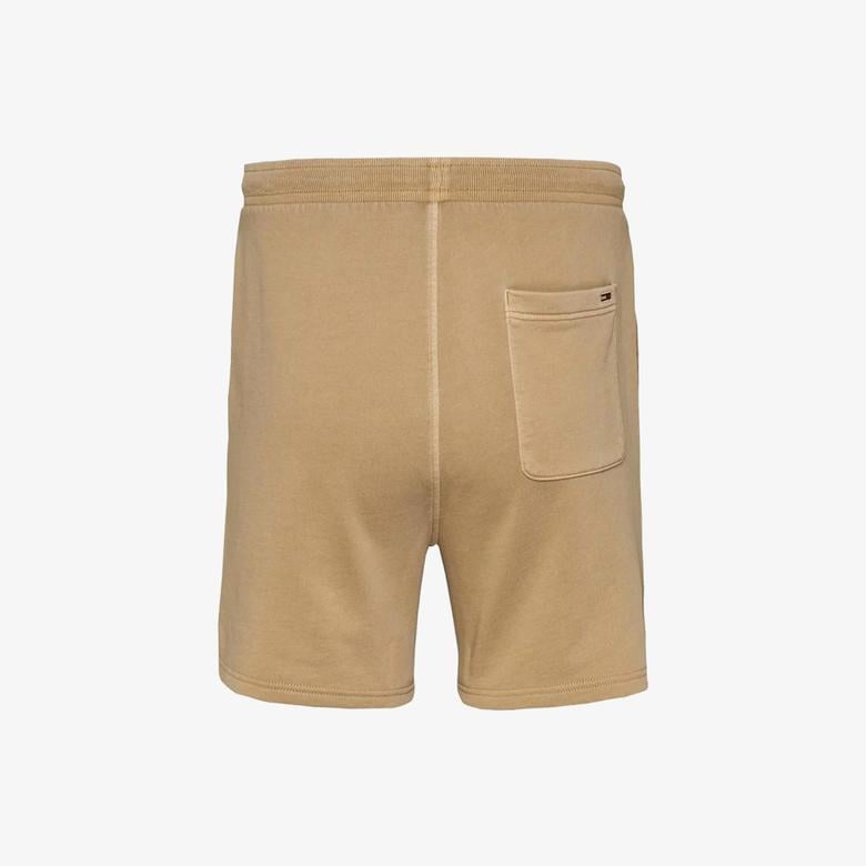 Tommy Jeans Regular Varsity Erkek Bej Şort