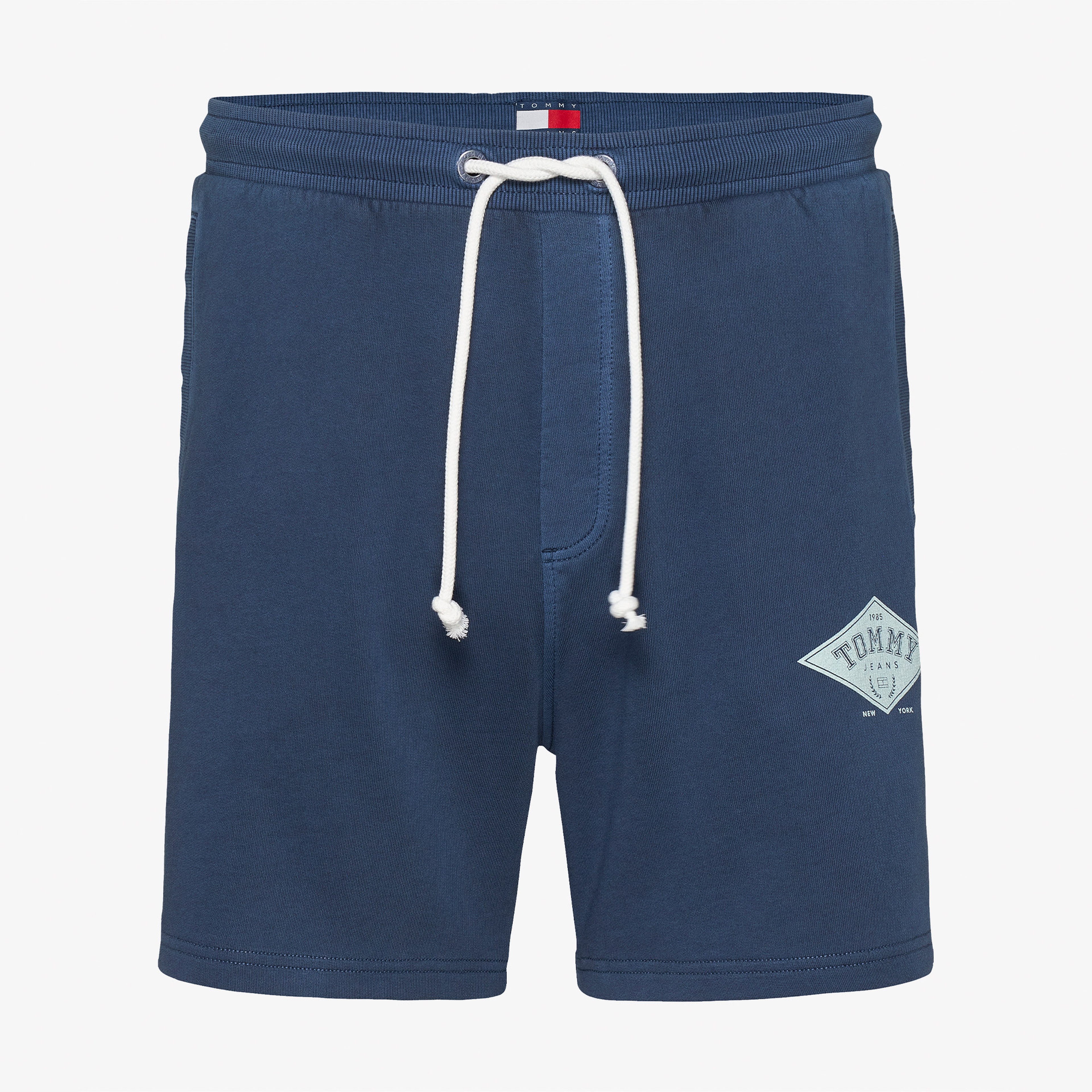 Tommy Jeans Regular Varsity Erkek Mavi Şort