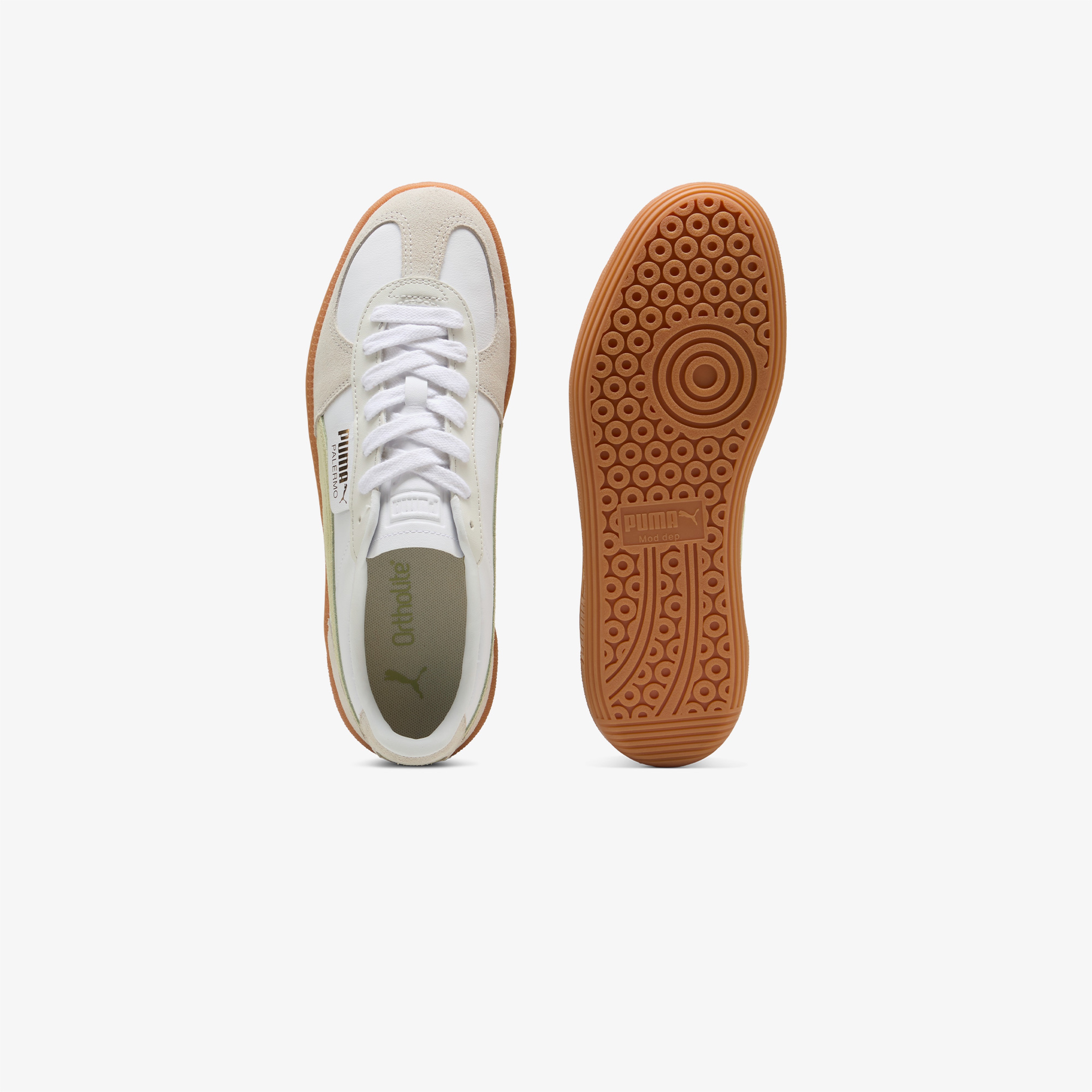 Puma Palermo Kadın Beyaz Deri Sneaker