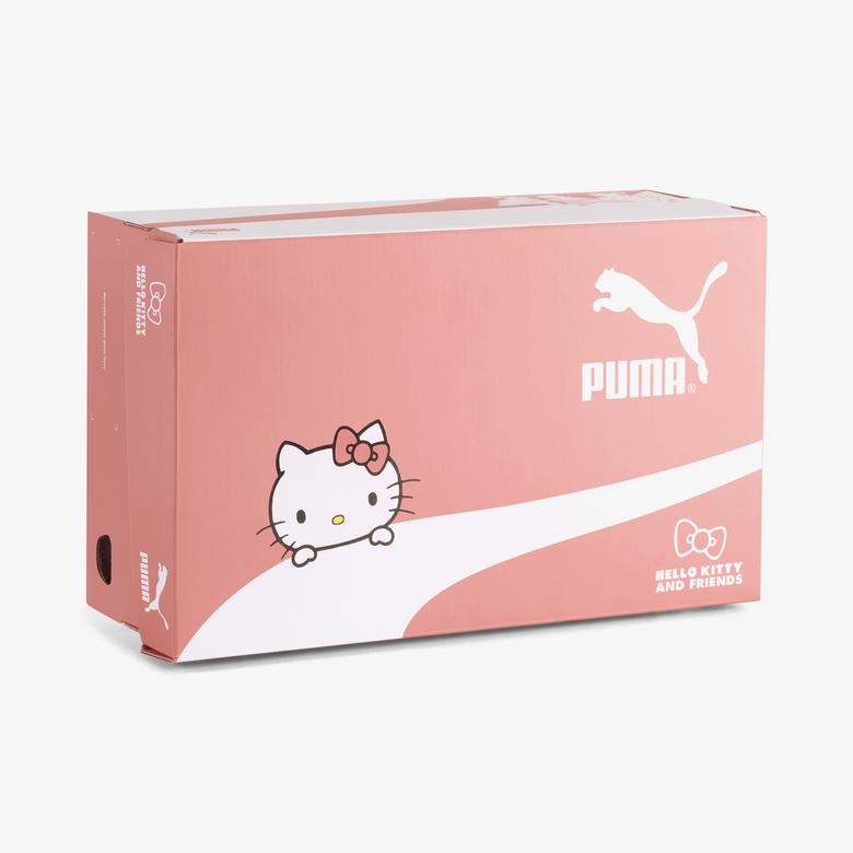 Puma Palermo Hello Kitty & Friends Çocuk Yeşil/Pembe/Beyaz Spor Ayakkabı