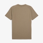 Puma Hoops X Pumatech Graphic Erkek Haki T-Shirt