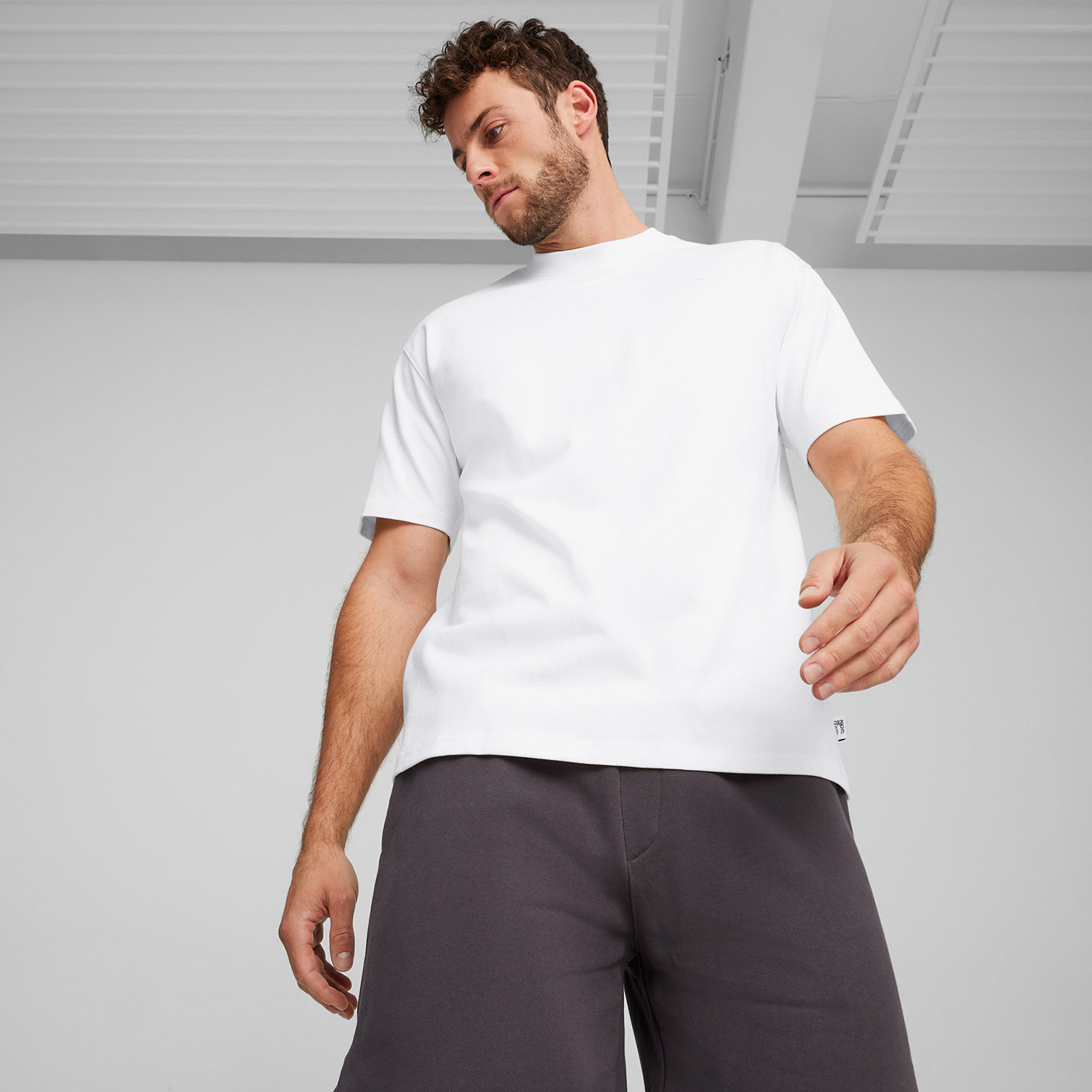 Puma Mmq Erkek Beyaz T-Shirt