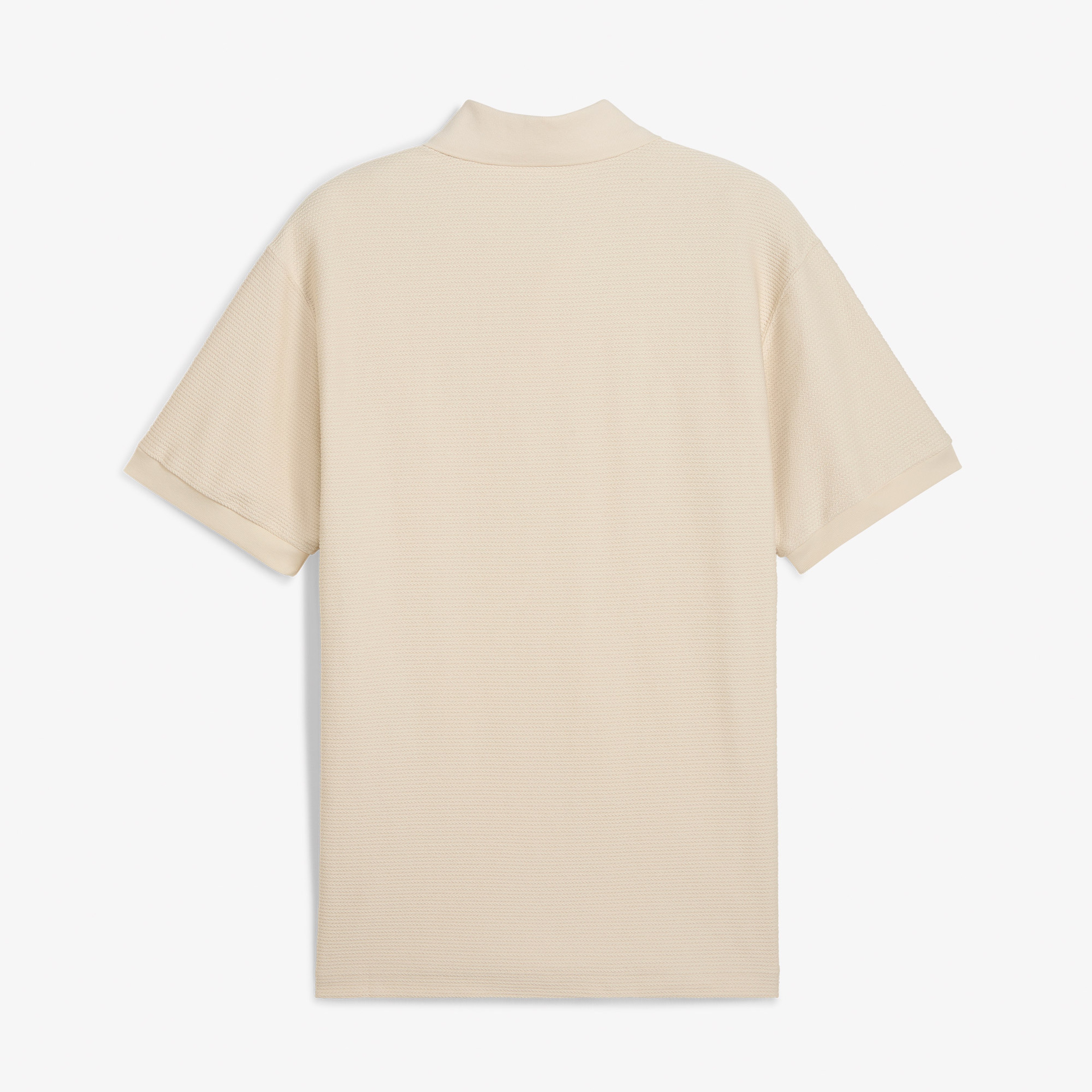 Puma Premium Ess Jacquard Erkek Krem Polo