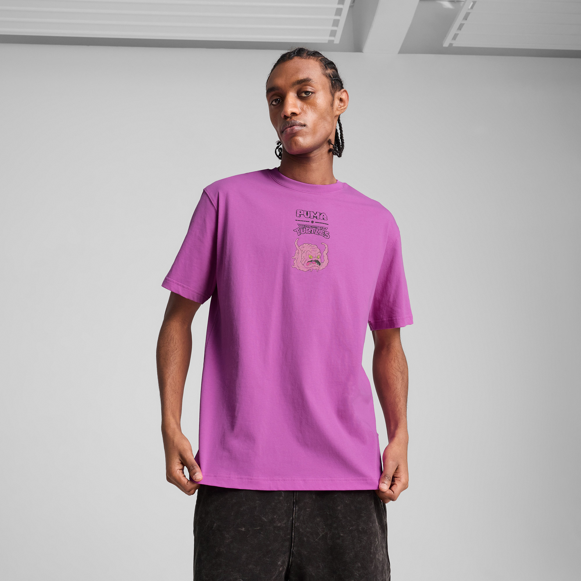 Puma X Tmnt Graphic Erkek Mor T-ShirtM630099| Occasion