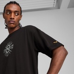 Puma X Harry Potter Unisex Siyah Oversize T-Shirt