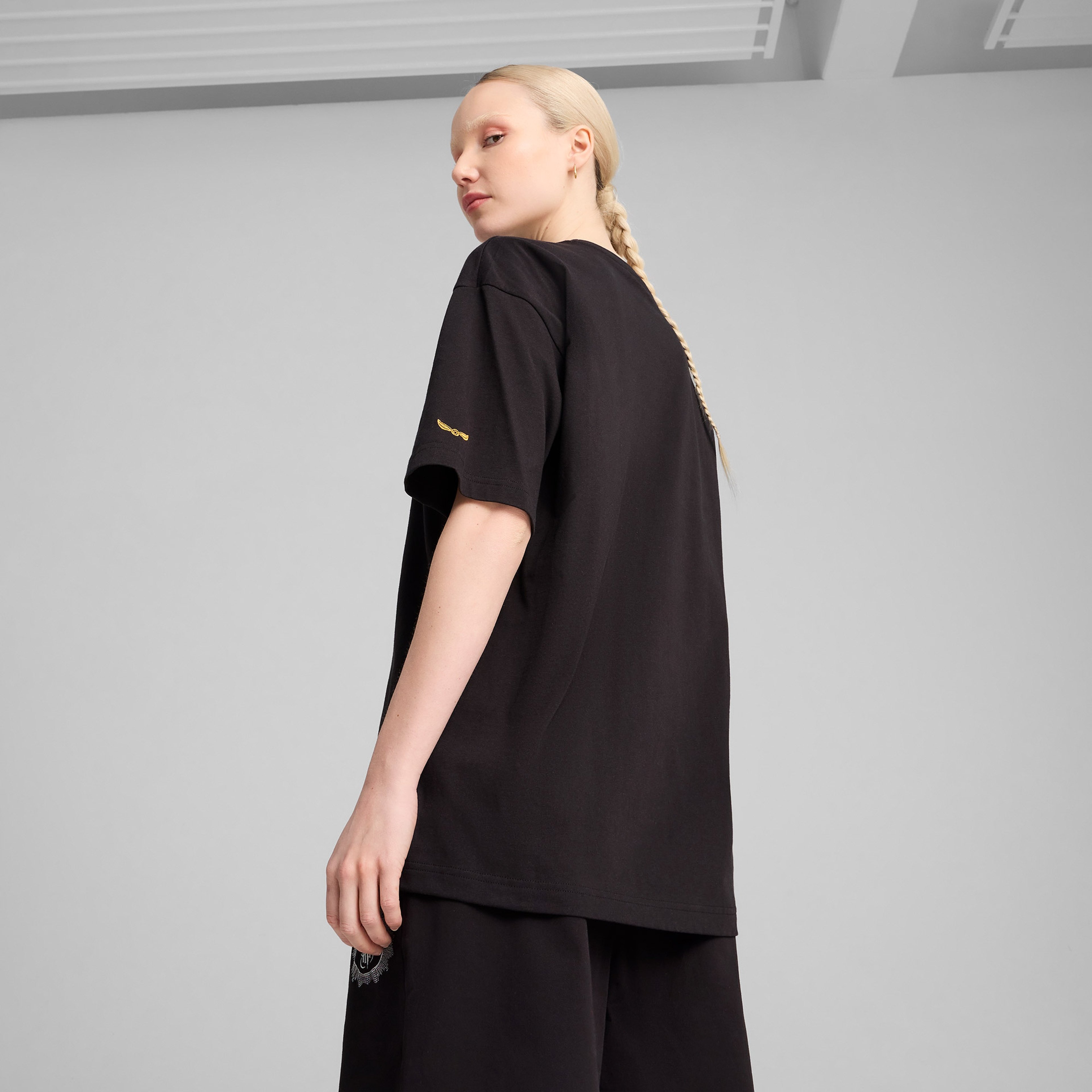 Puma X Harry Potter Unisex Siyah T-Shirt