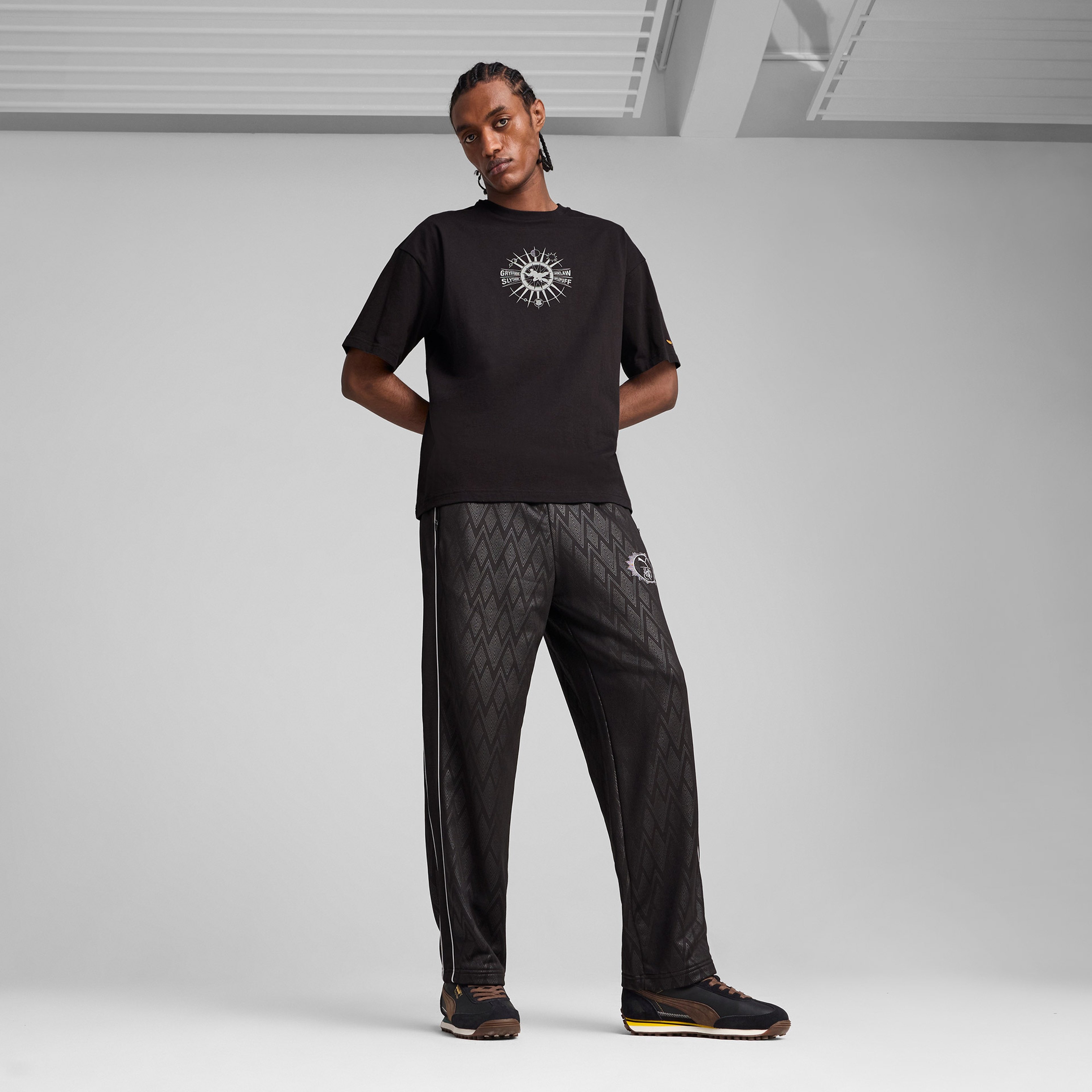 Puma X Harry Potter Unisex Siyah T-Shirt