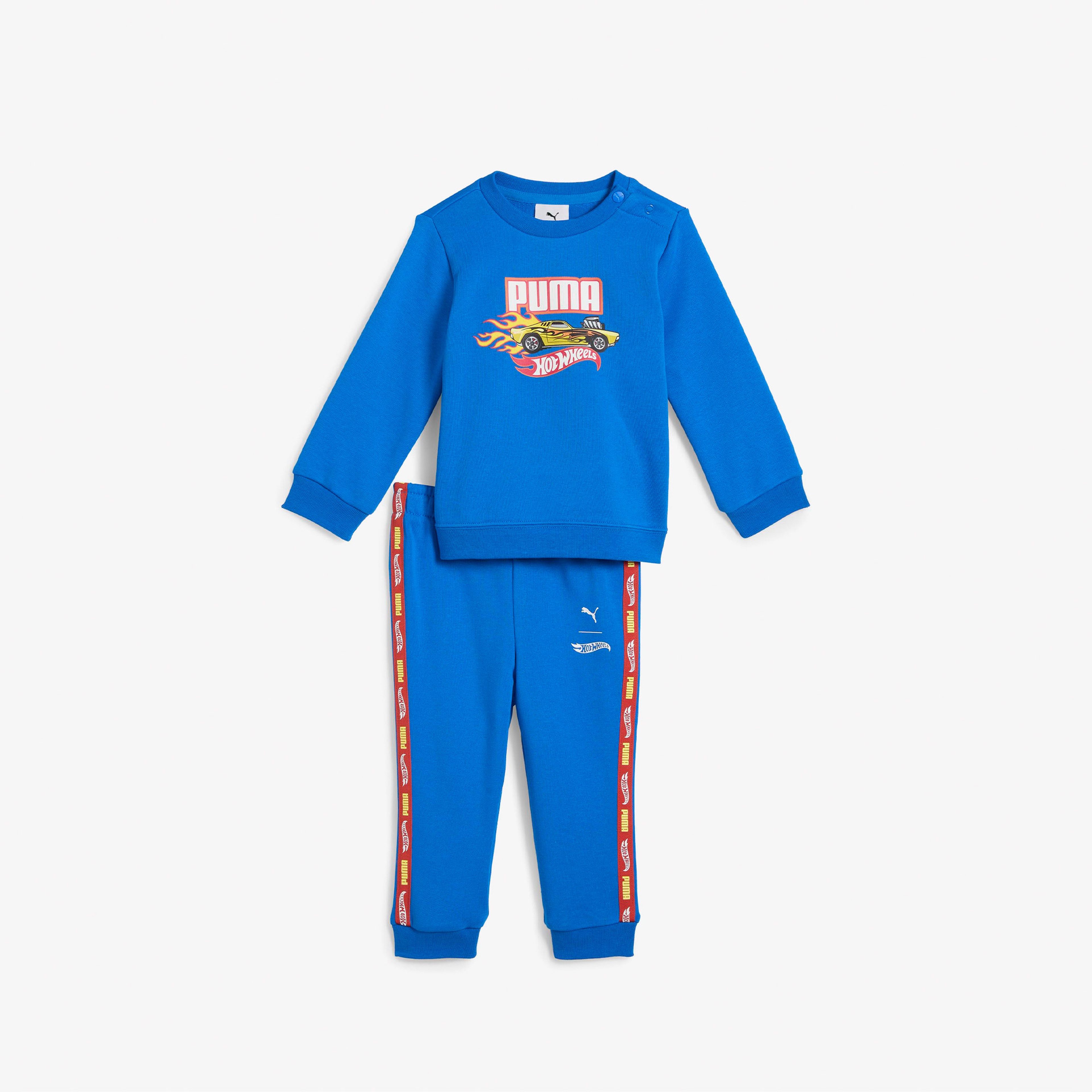 Puma X Hot Wheels Bebek Mavi Eşofman Takımı