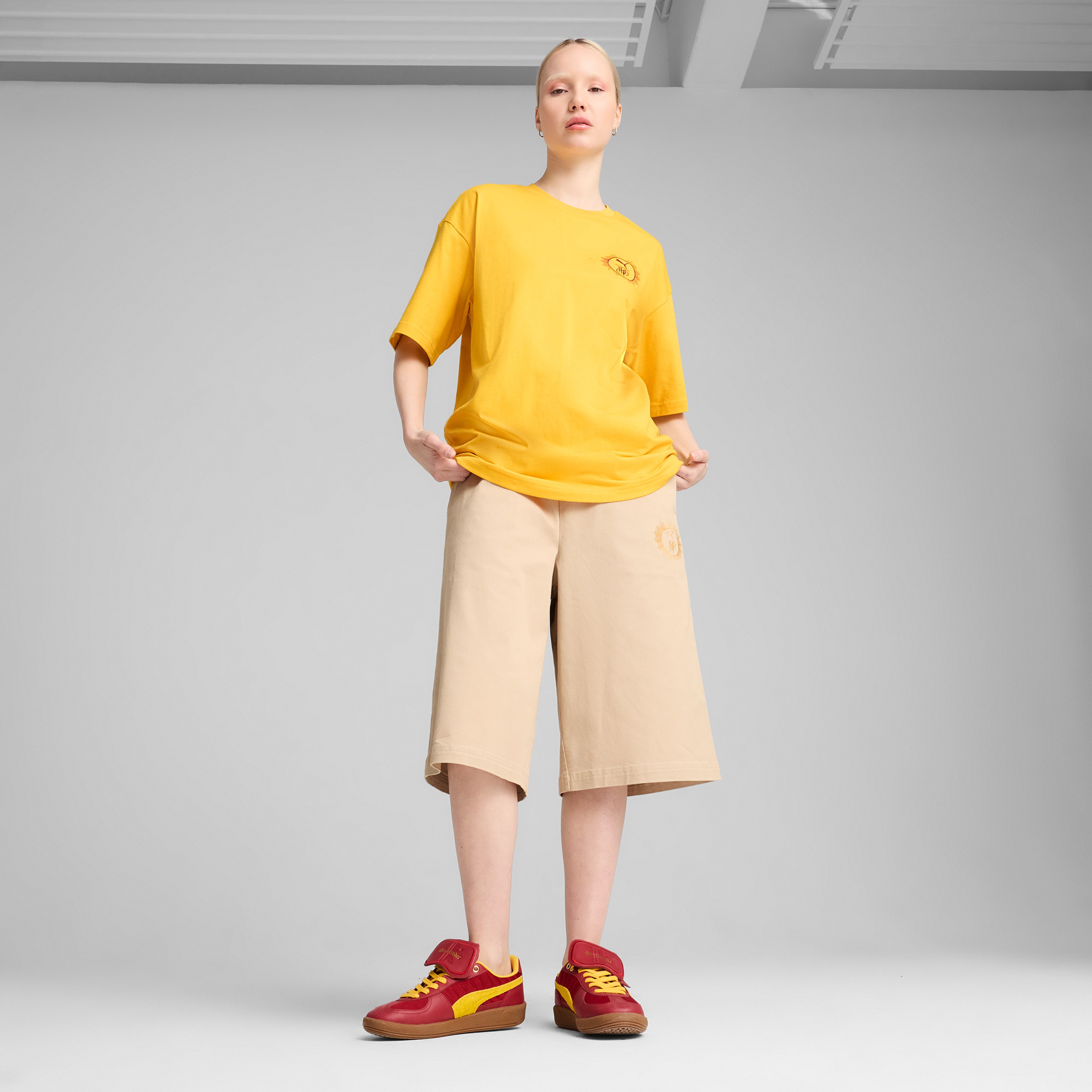 Puma X Harry Potter Unisex Sarı T-Shirt